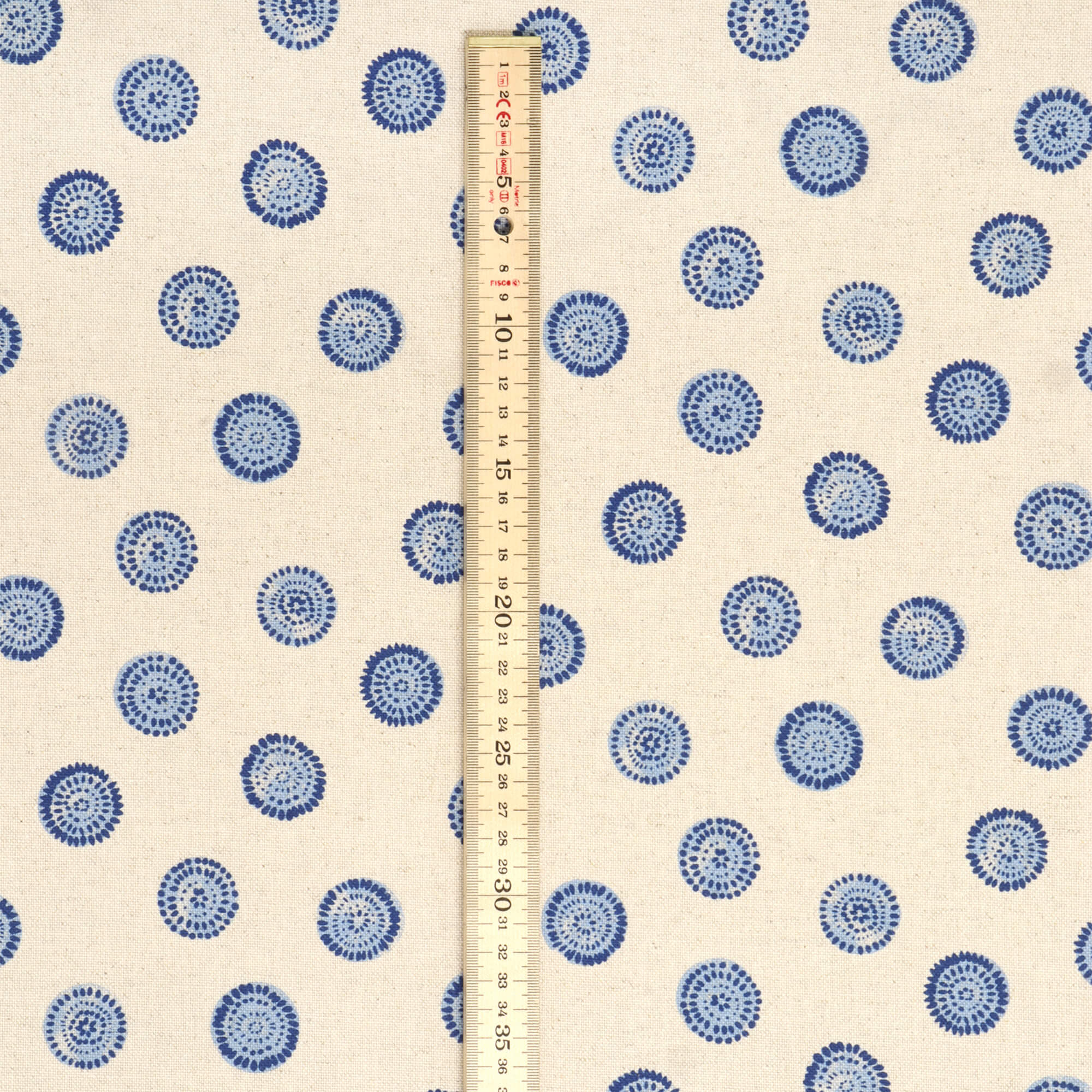Prestigious Textiles Daisy Cornflower Fabric - Image 5