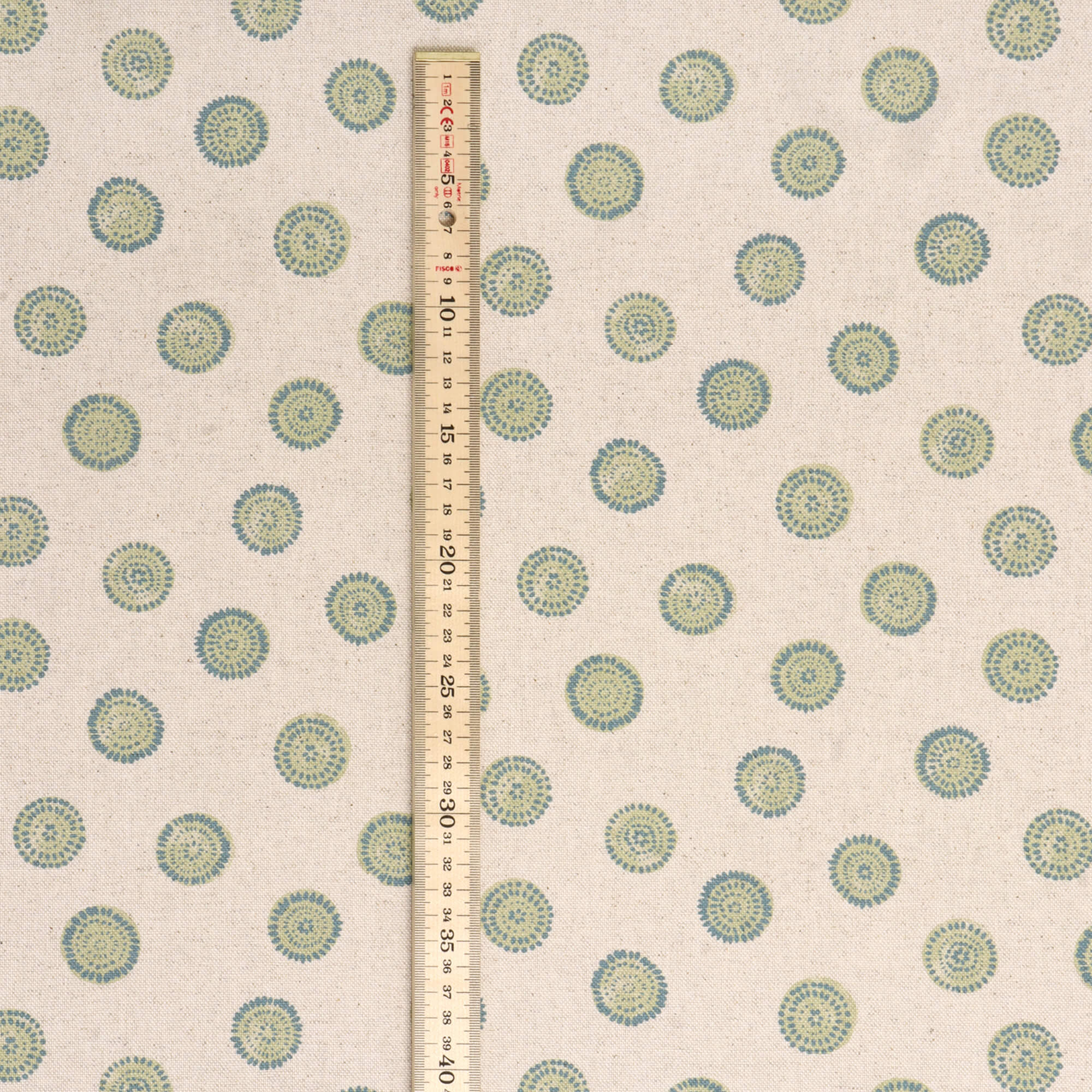 Prestigious Textiles Daisy Olive Fabric - Image 5