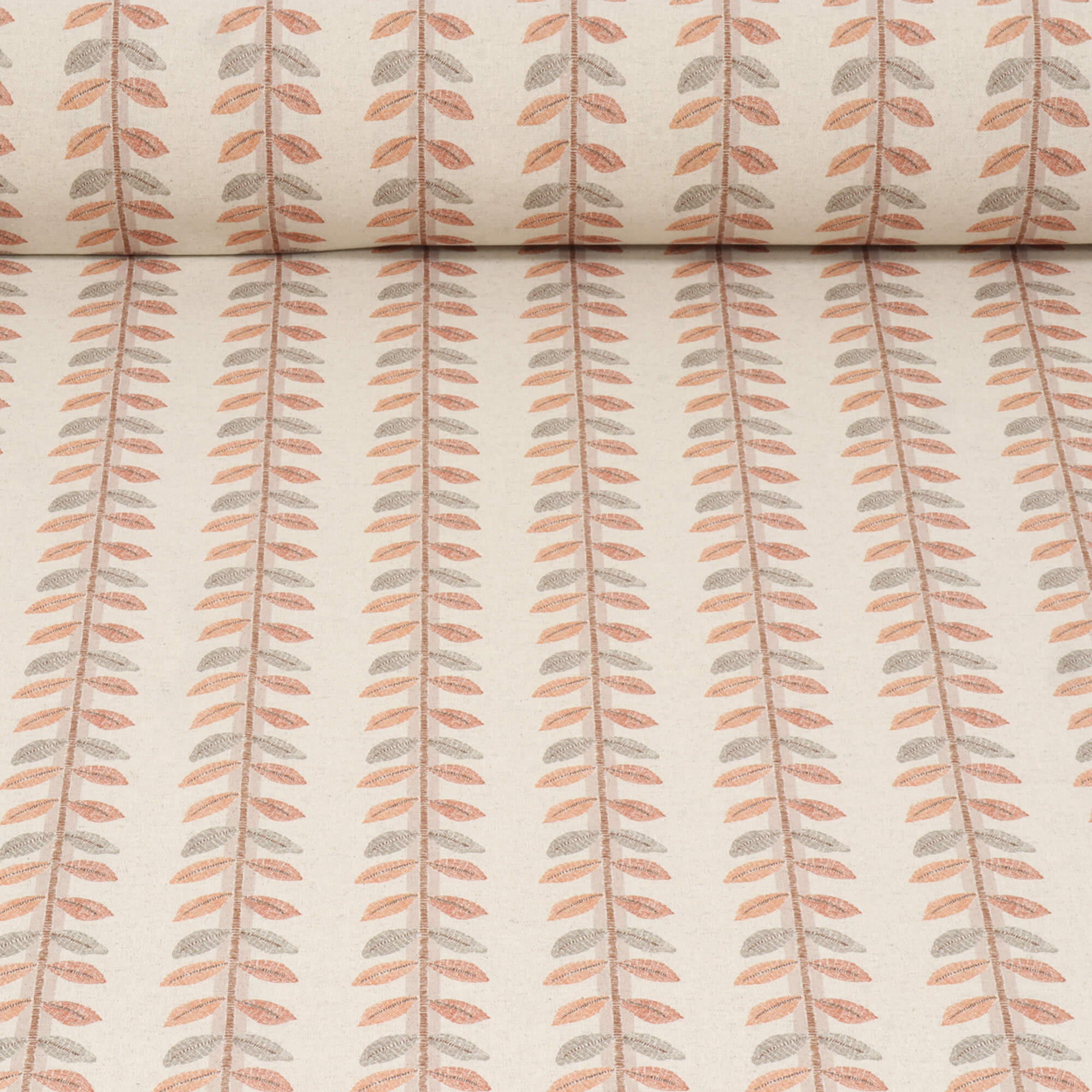 Prestigious Textiles Lili Pumpkin Fabric - Image 2