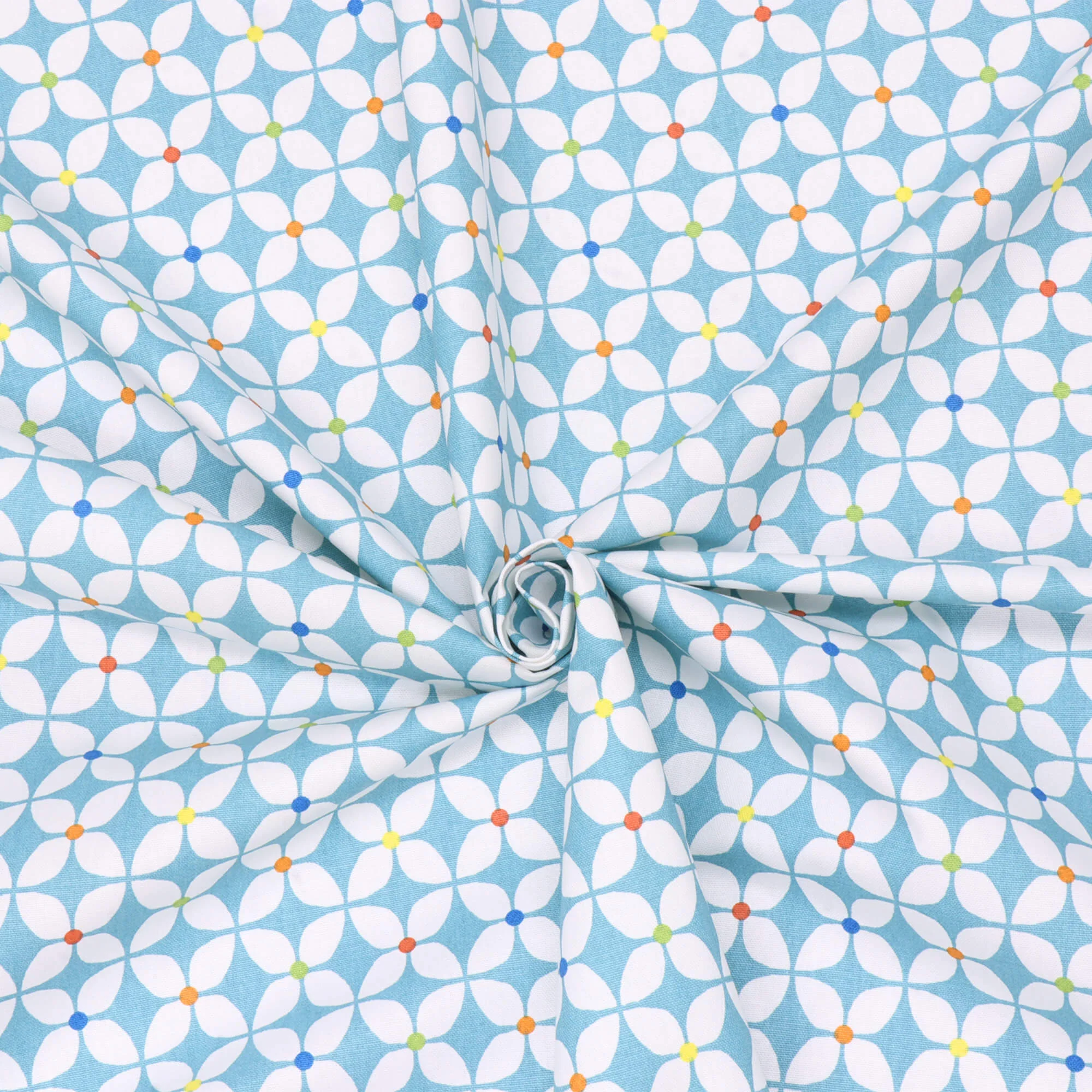Prestigious Textiles Zap Azure Fabric - Image 3