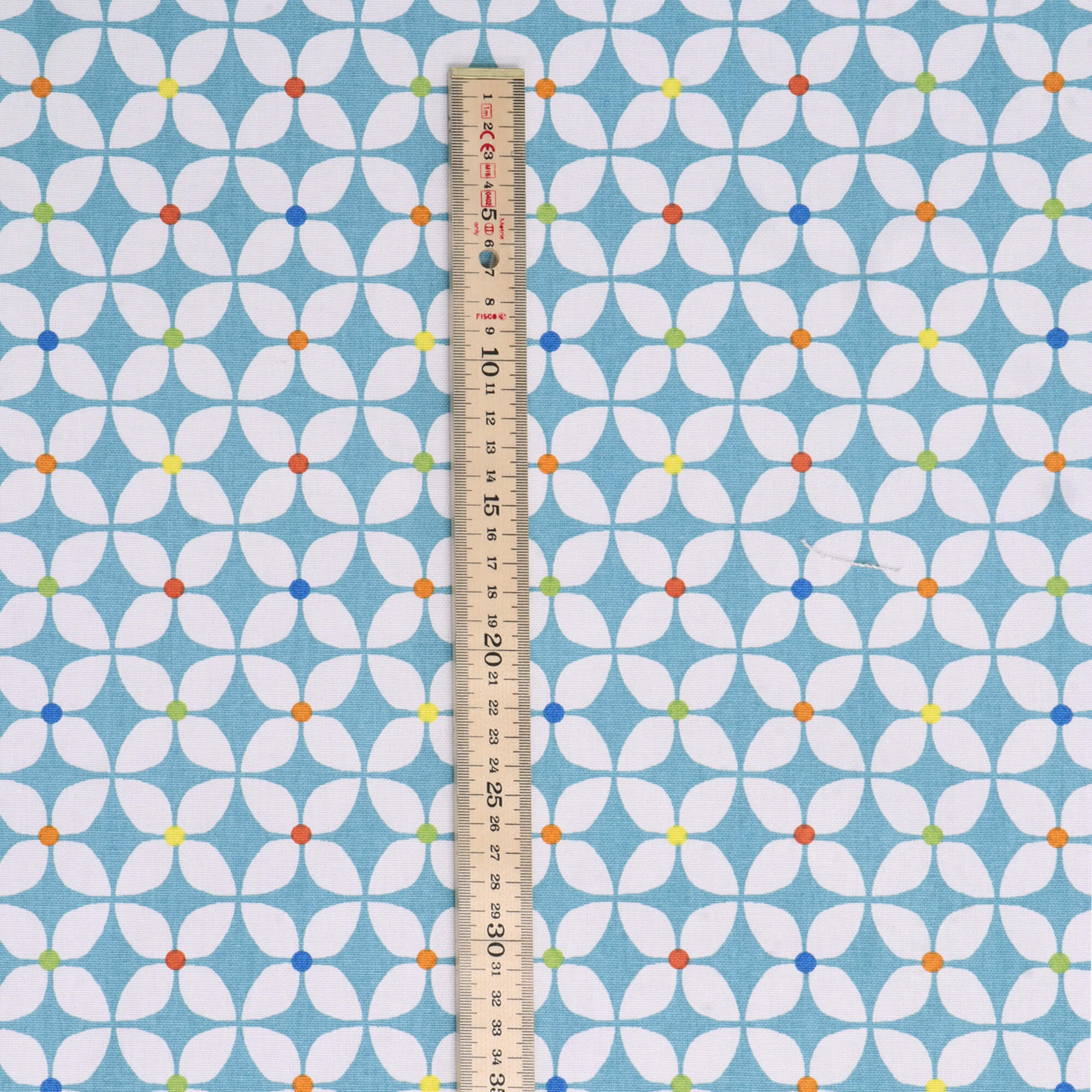 Prestigious Textiles Zap Azure Fabric - Image 5