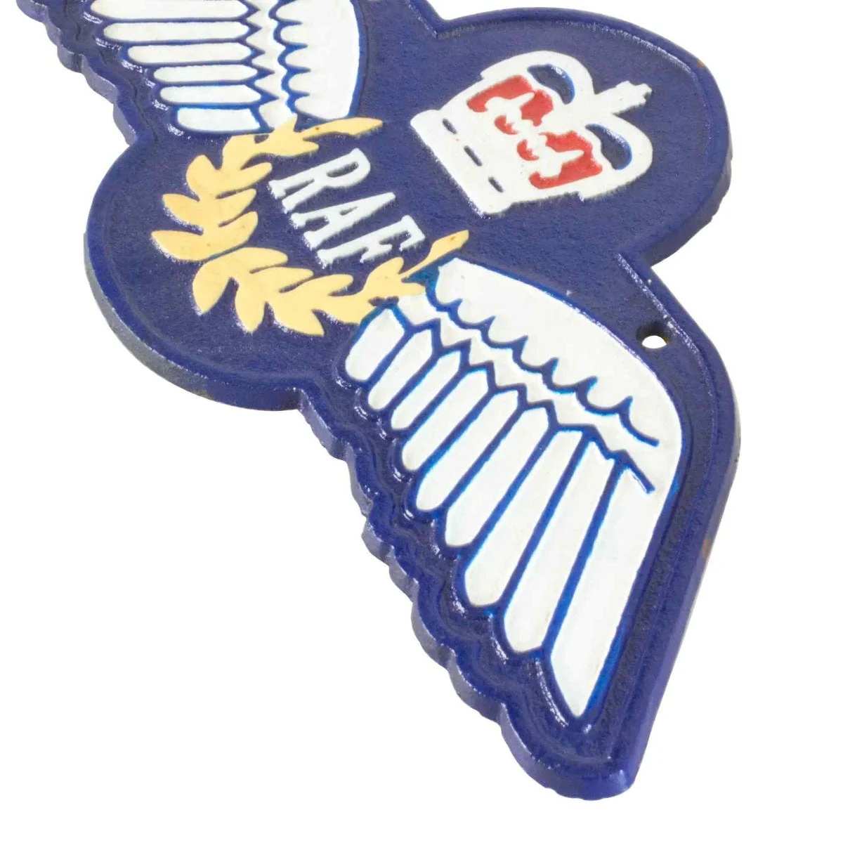 RAF Wings Vintage Cast Iron Wall Sign - Image 2
