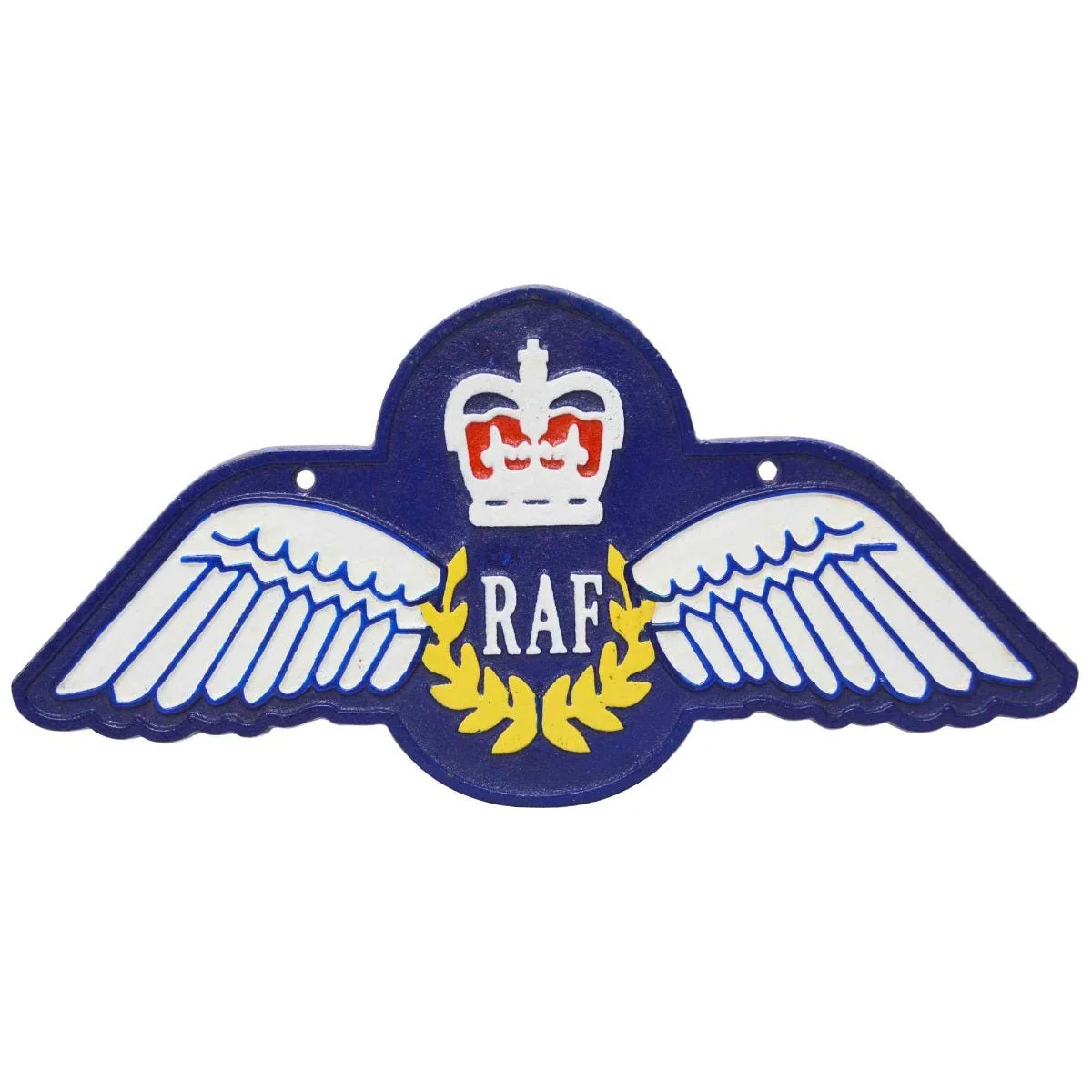 RAF Wings Vintage Cast Iron Wall Sign - Image 3