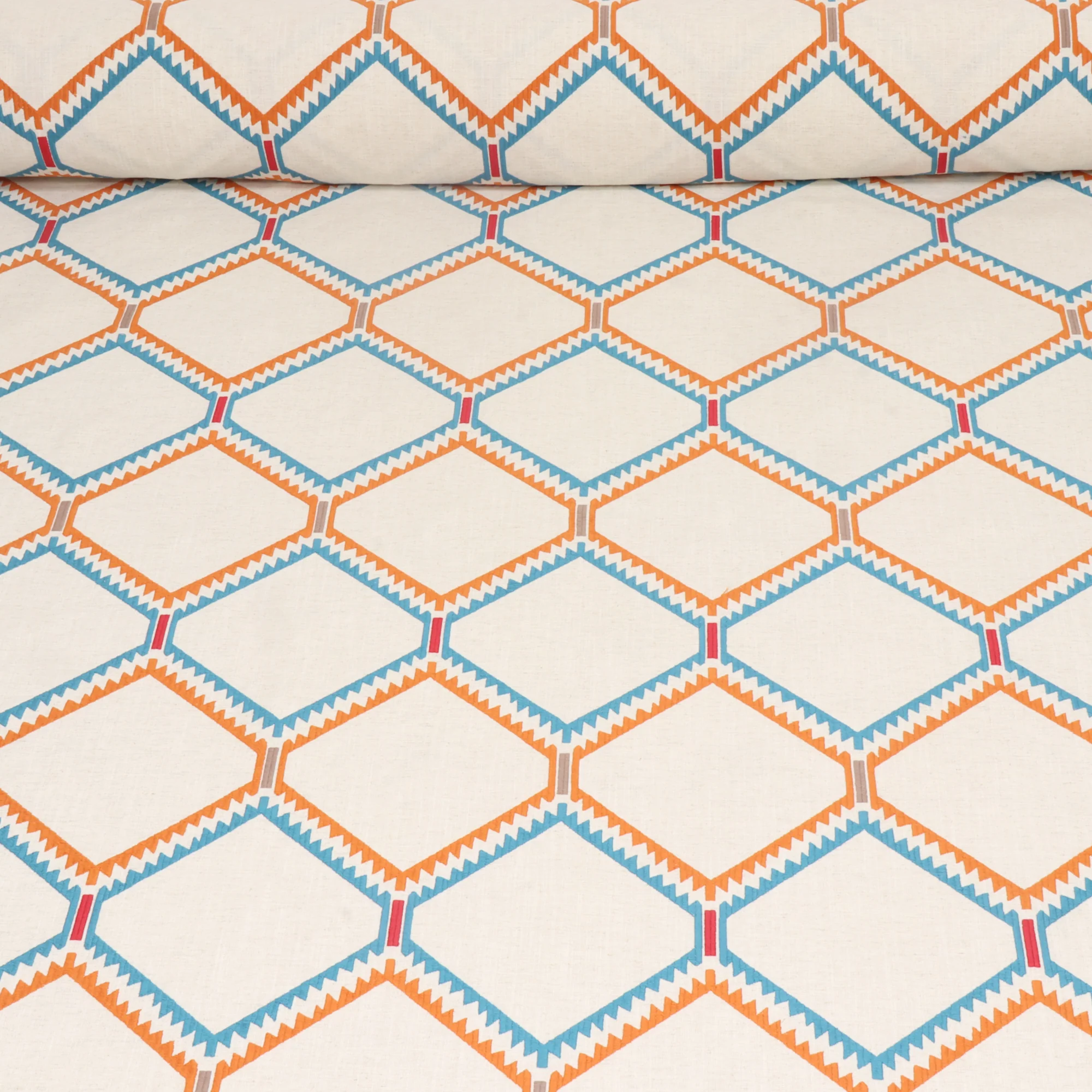 Rio Orange Fabric - Image 2