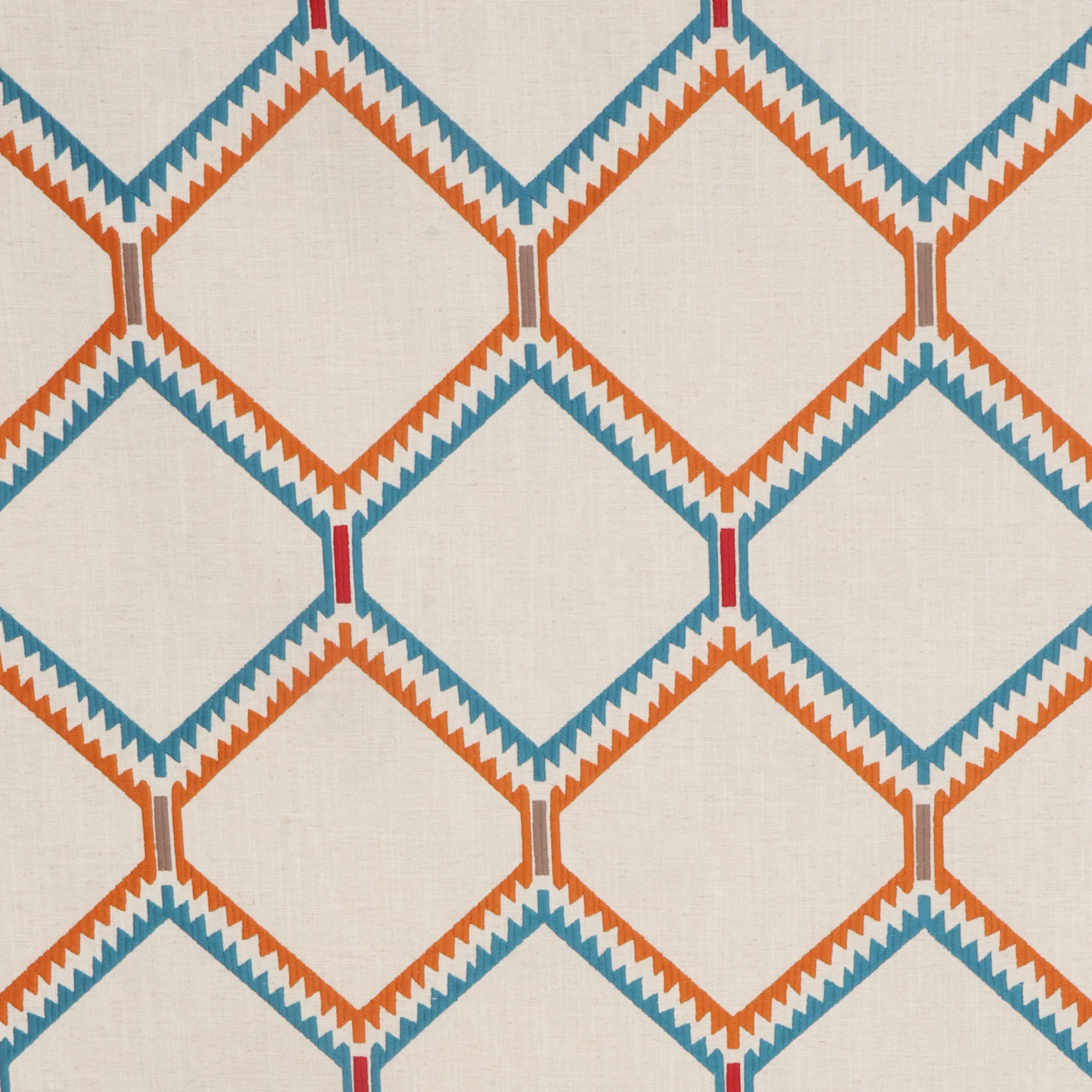 Rio Orange Fabric - Image 4