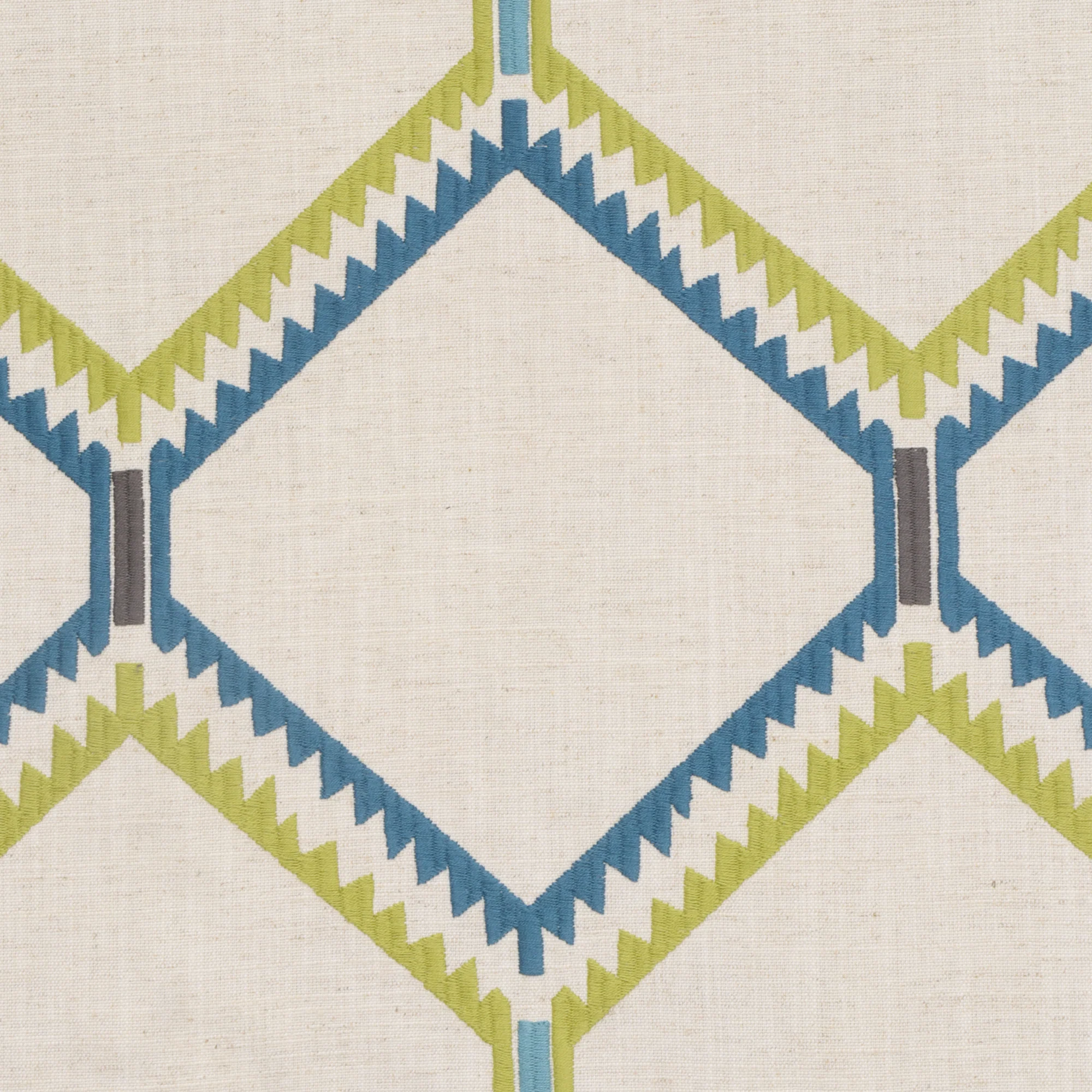 Rio Teal Fabric - Image 3