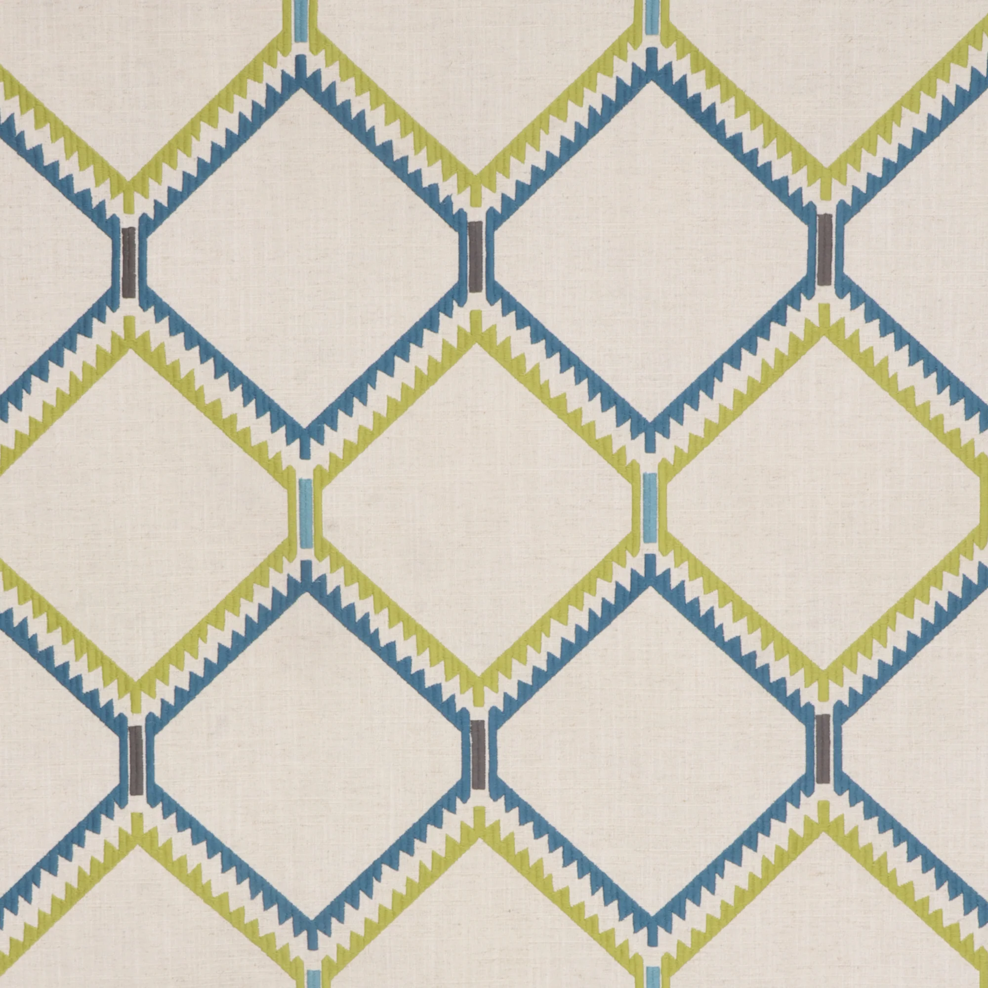 Rio Teal Fabric - Image 4