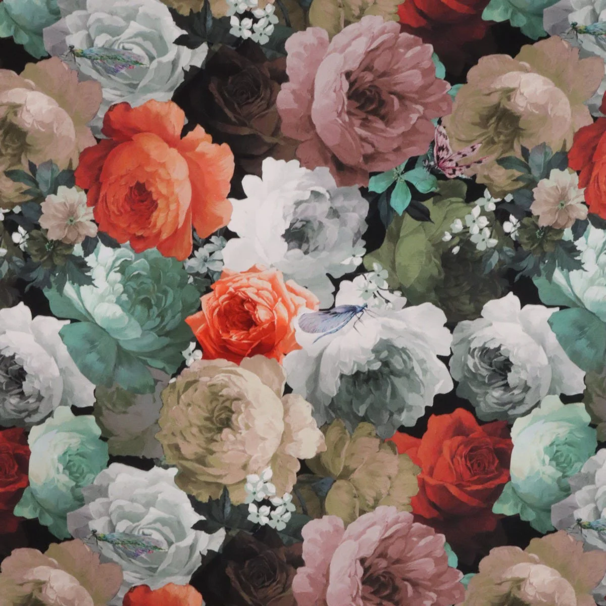 Clearance Rosa Clementine & Bugs Velvet Fabric - Image 7