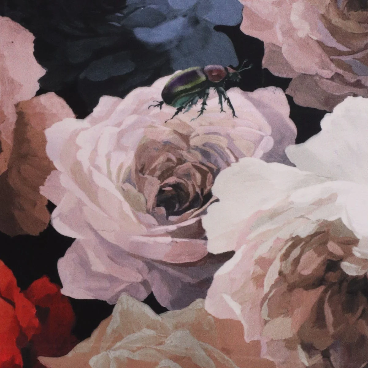 Clearance Rosa Honey & Beetles Velvet Fabric - Image 6