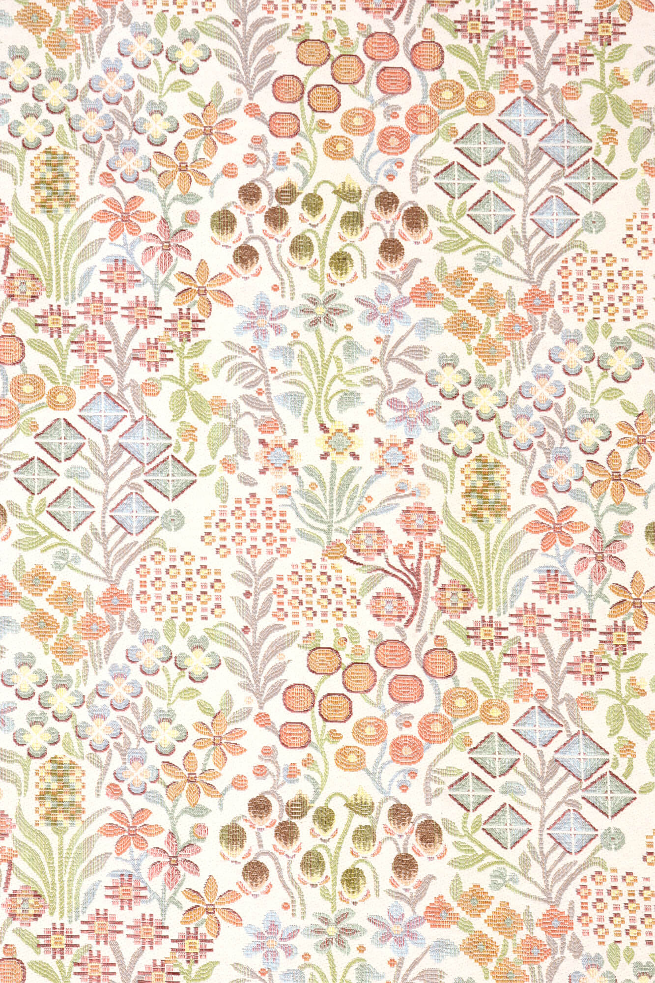 Rosaline Floral Tapestry Jasmine Fabric