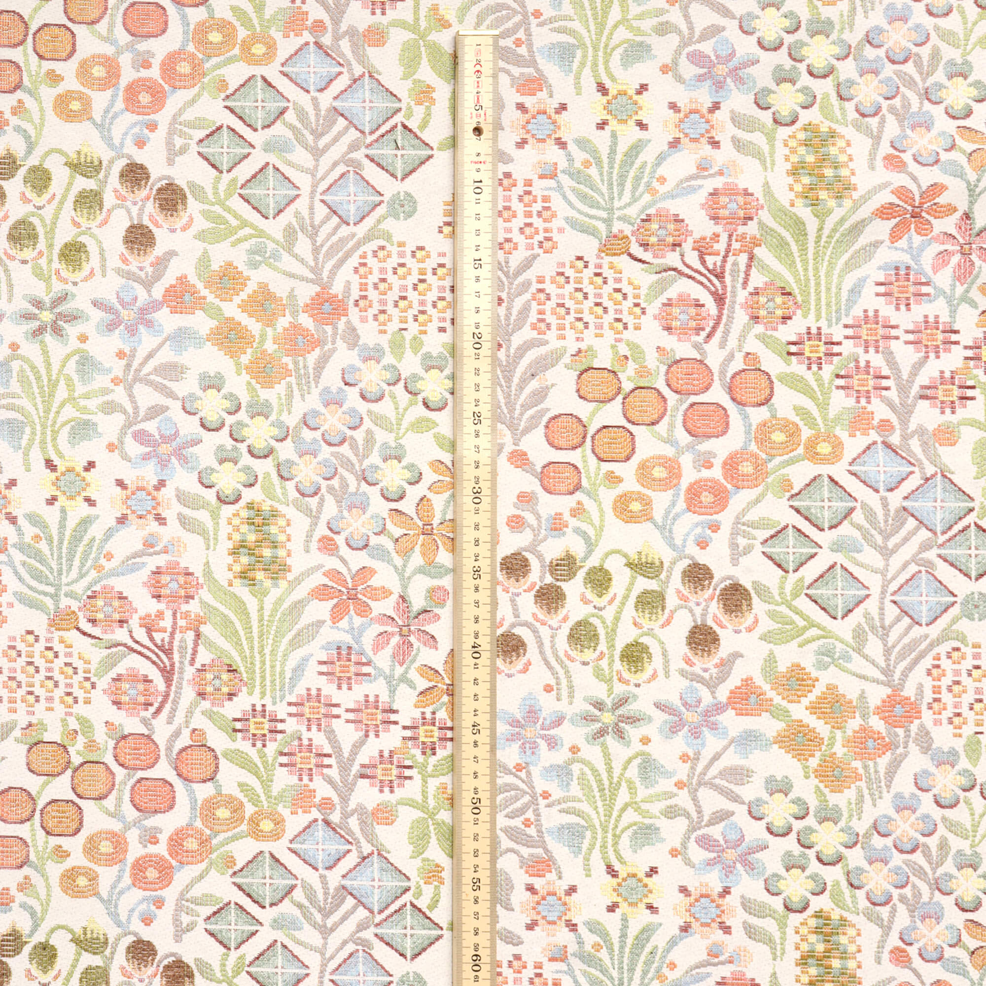 Rosaline Floral Tapestry Jasmine Fabric - Image 5