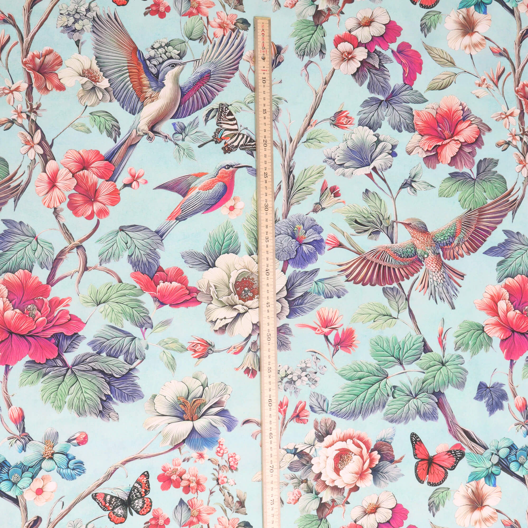 Rosemoor Birds & Bloom Floral Double Width Fabric - Image 5