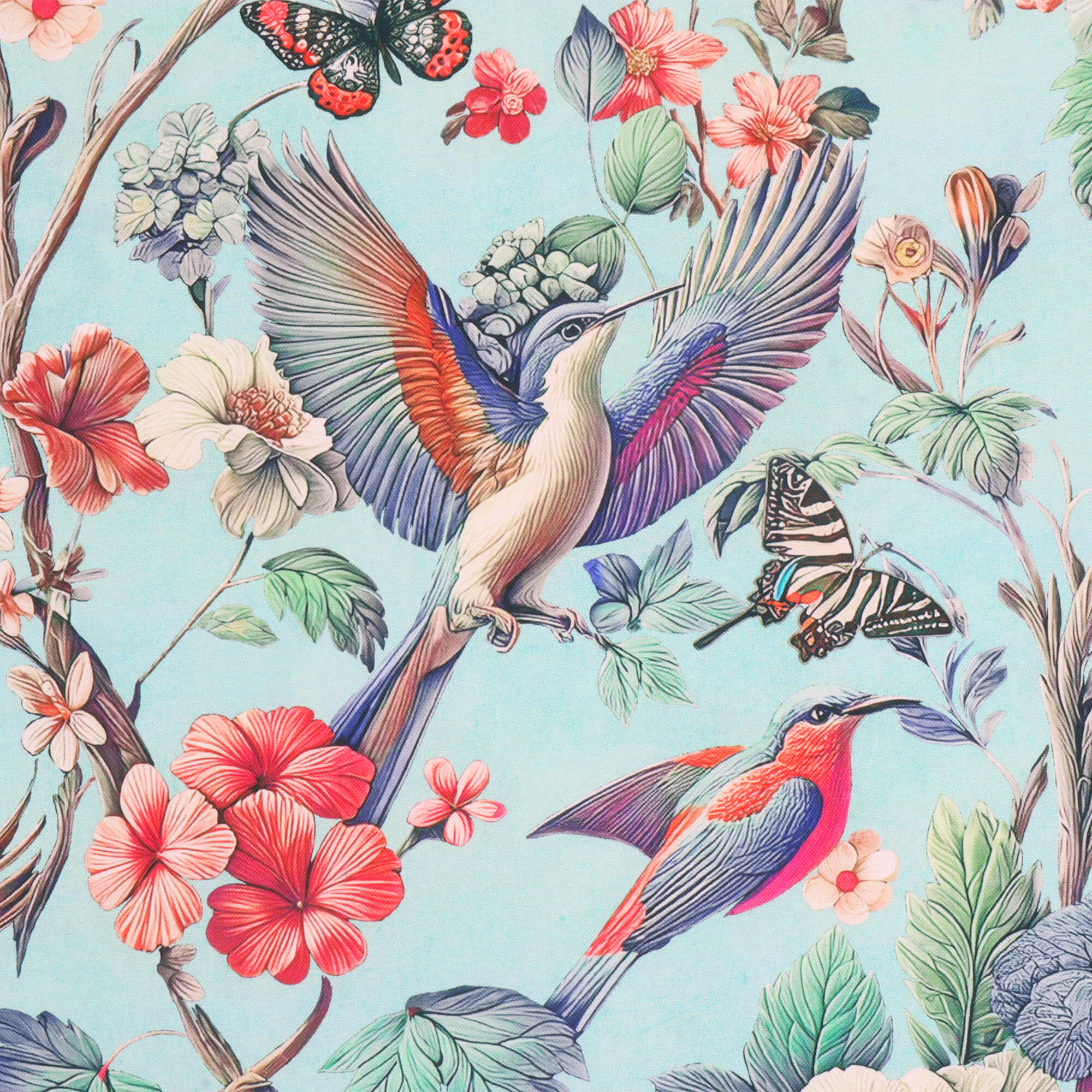 Rosemoor Birds & Bloom Floral Double Width Fabric - Image 6