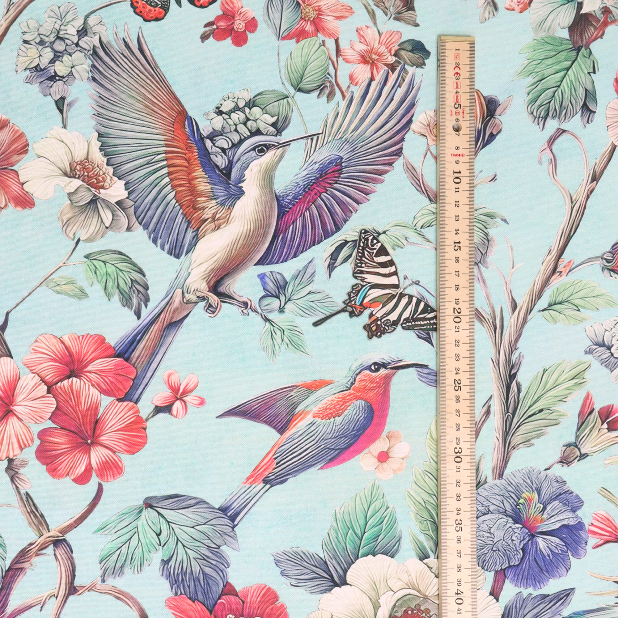 Rosemoor Birds & Bloom Floral Double Width Fabric - Image 8
