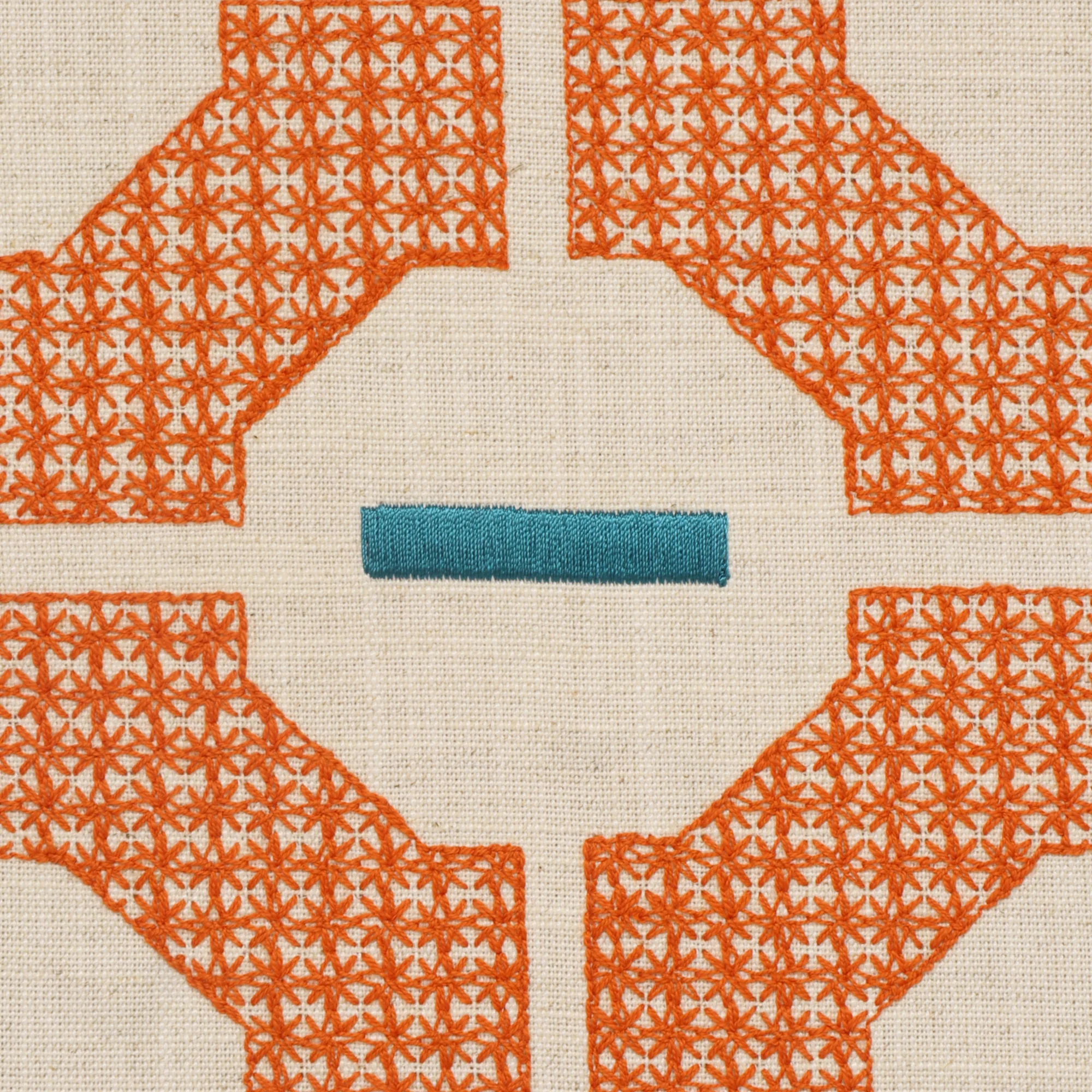 Rumba Orange Fabric - Image 3