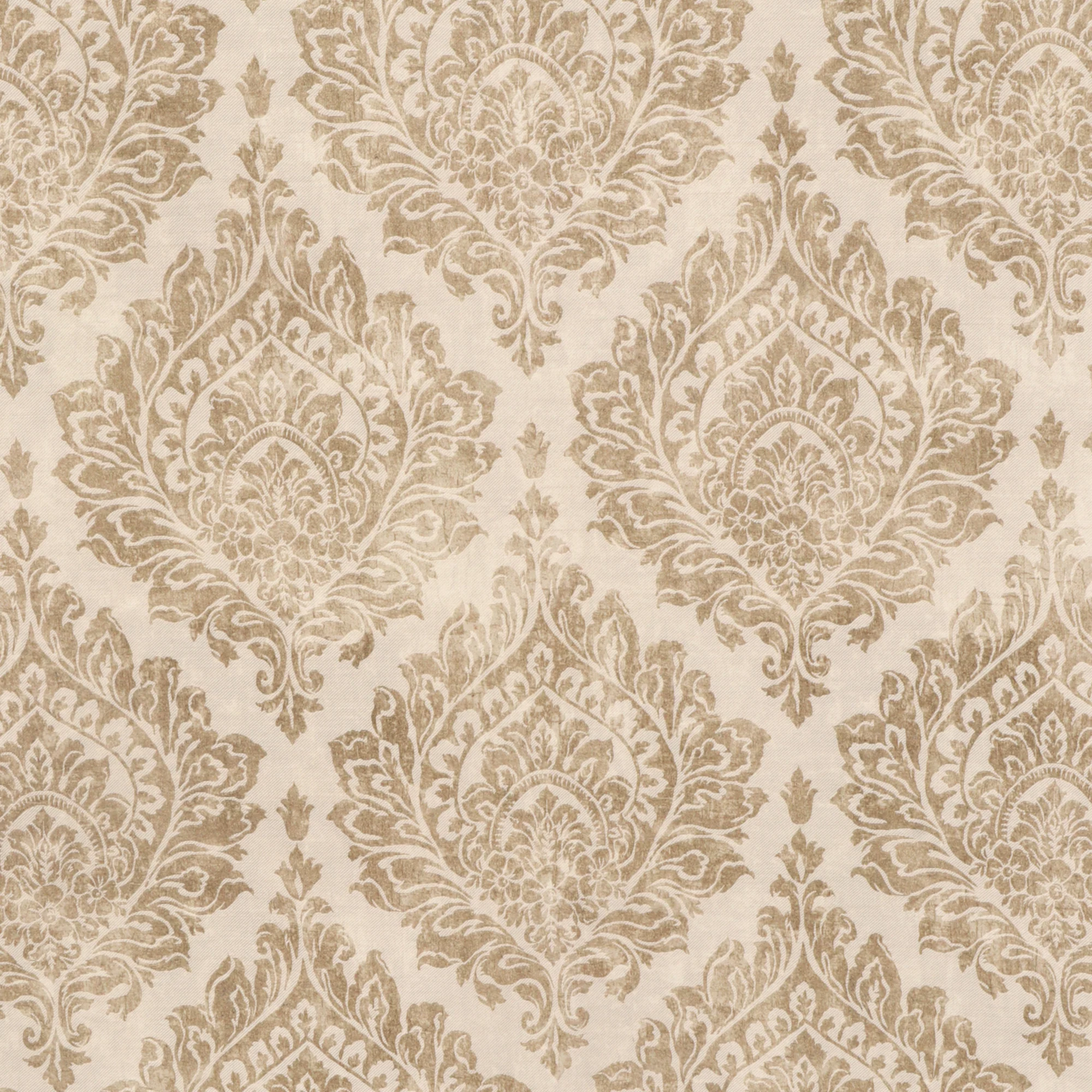 Serene Damask Gold Fabric - Image 4