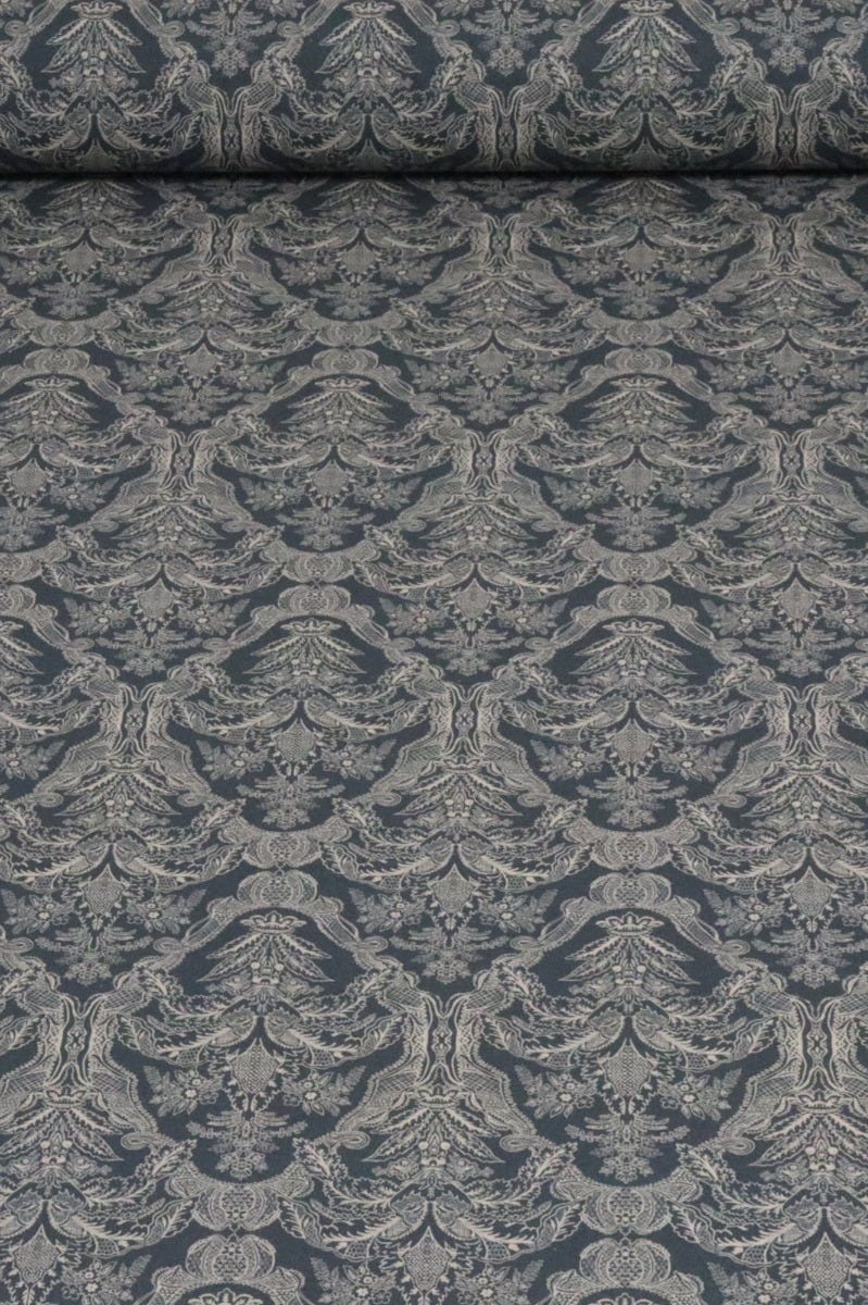 Siena Indigo / White Fabric - Image 2