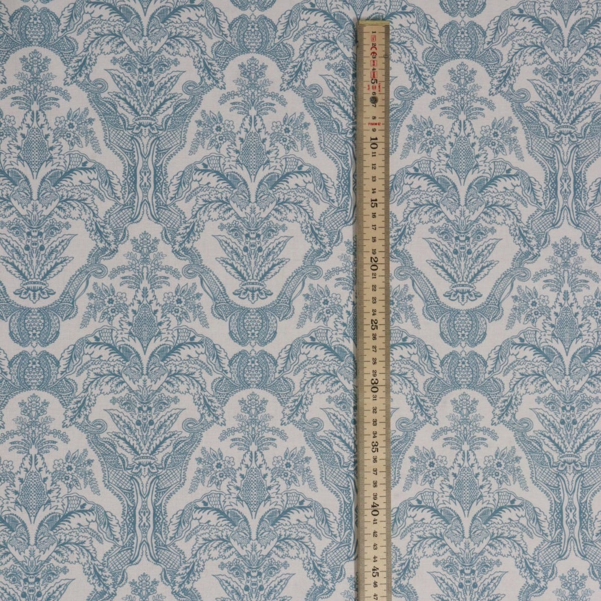 Siena Teal / White Fabric - Image 4