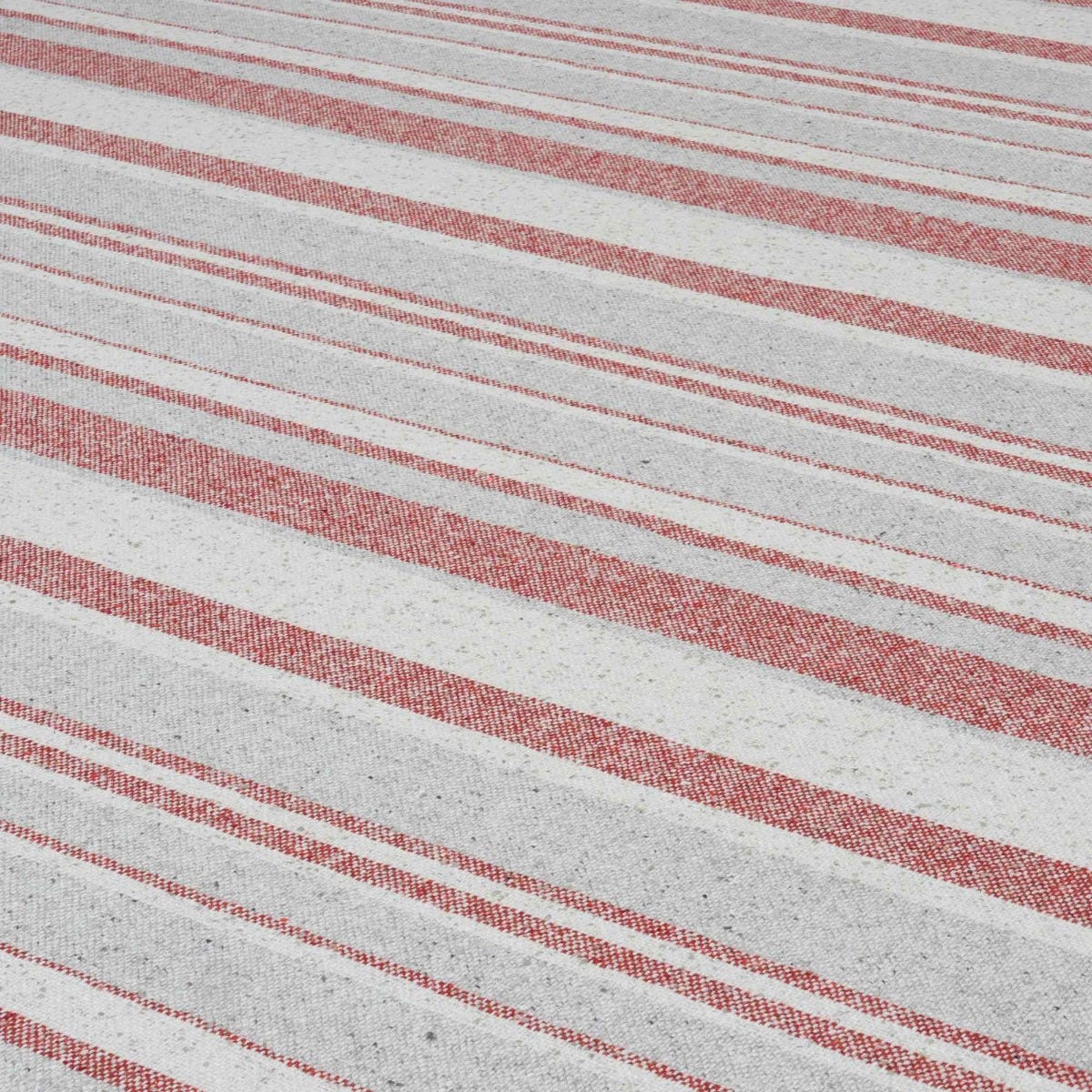 Clearance St Anton Stripe Strawberry Fabric - Image 4