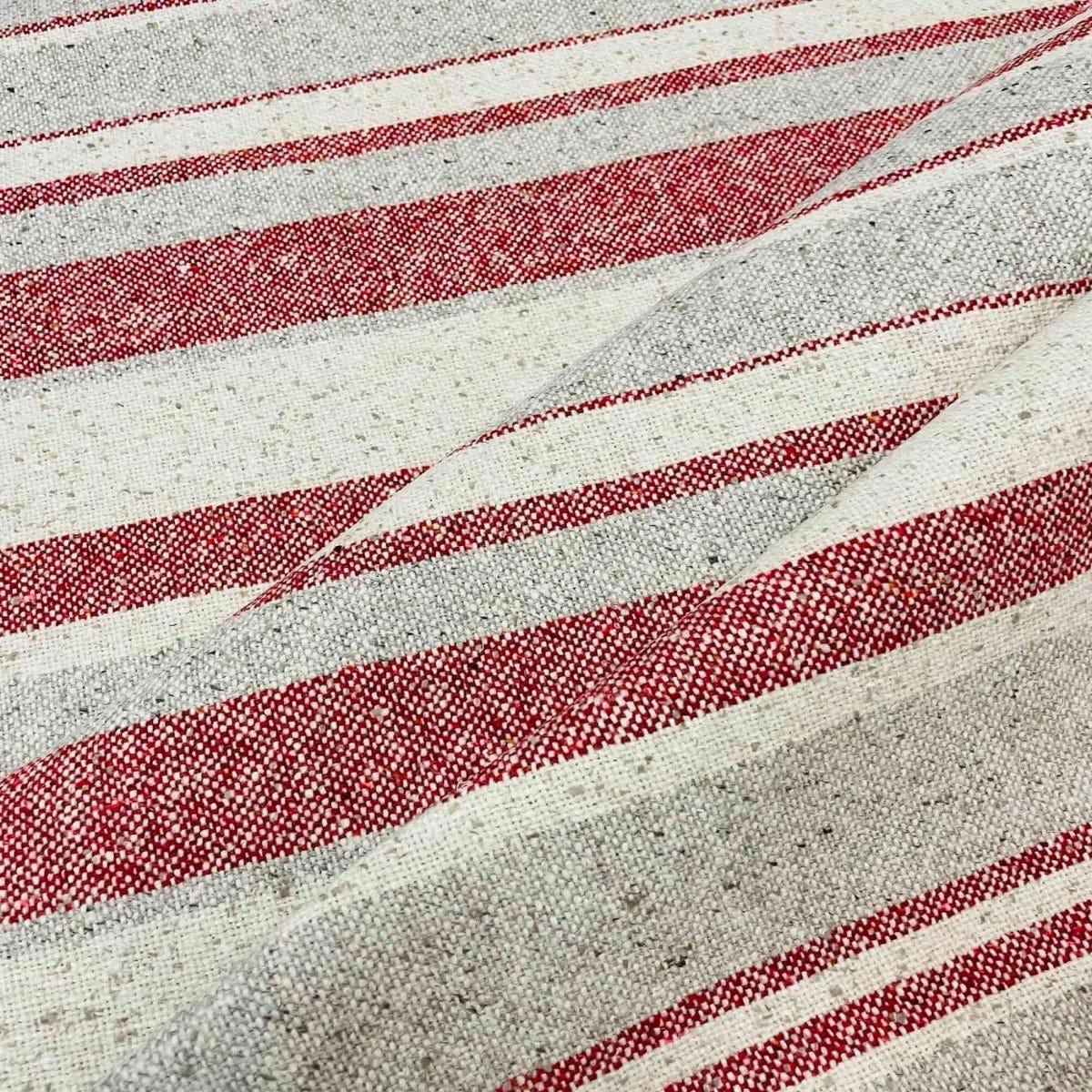 Clearance St Anton Stripe Strawberry Fabric - Image 6