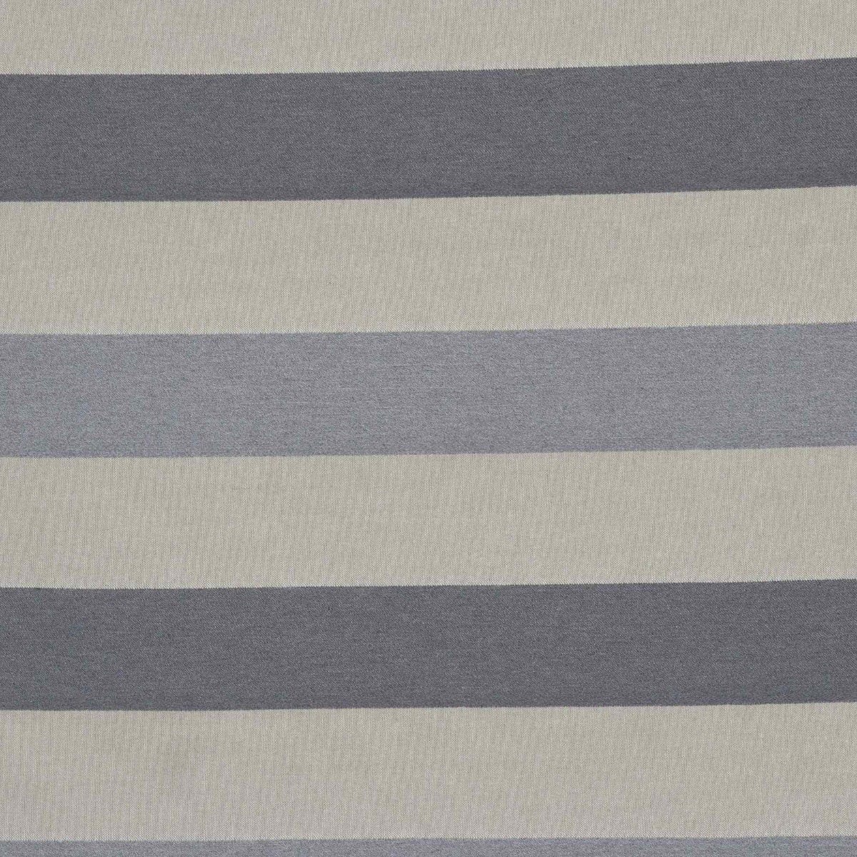 Sussex Stripe Grey Double Width Fabric - Image 4