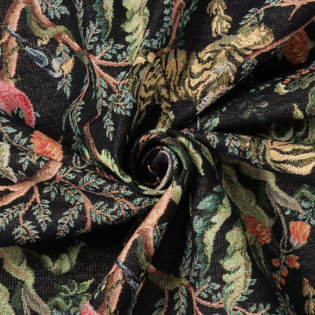 The Congo Black / Multi Tapestry Fabric - Image 4