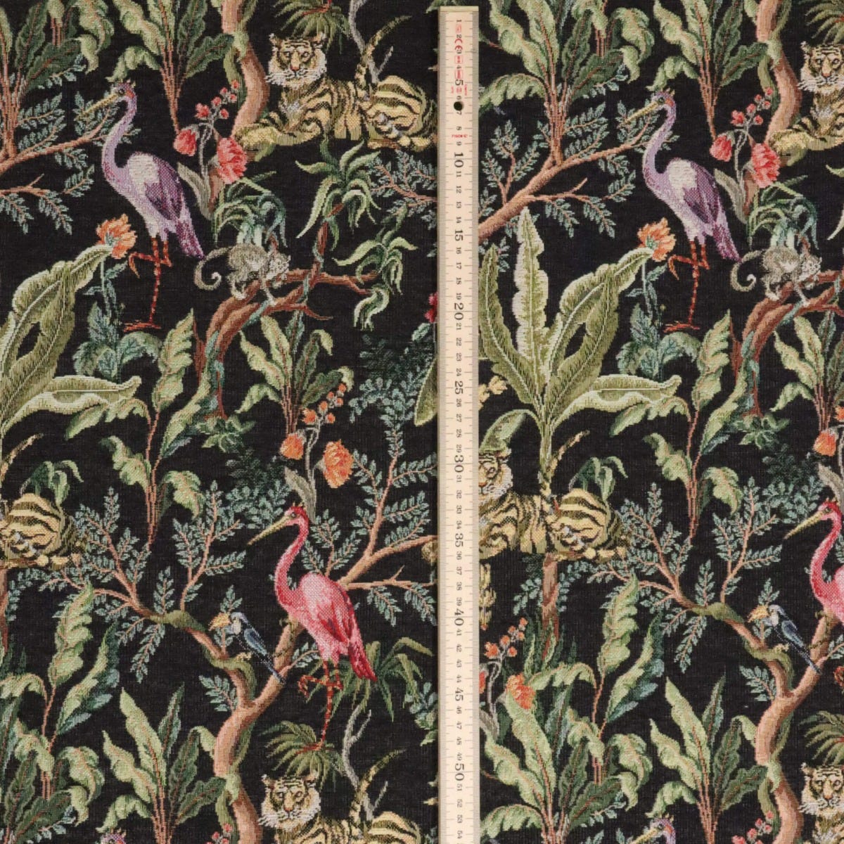 The Congo Black / Multi Tapestry Fabric - Image 6