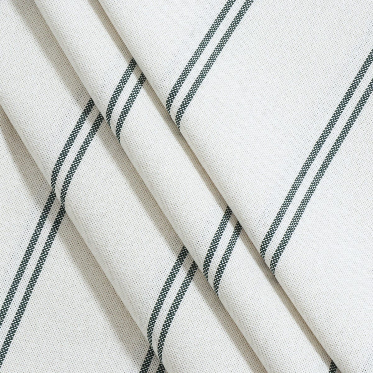 Toulouse Stripe Green Double Width Fabric - Image 7