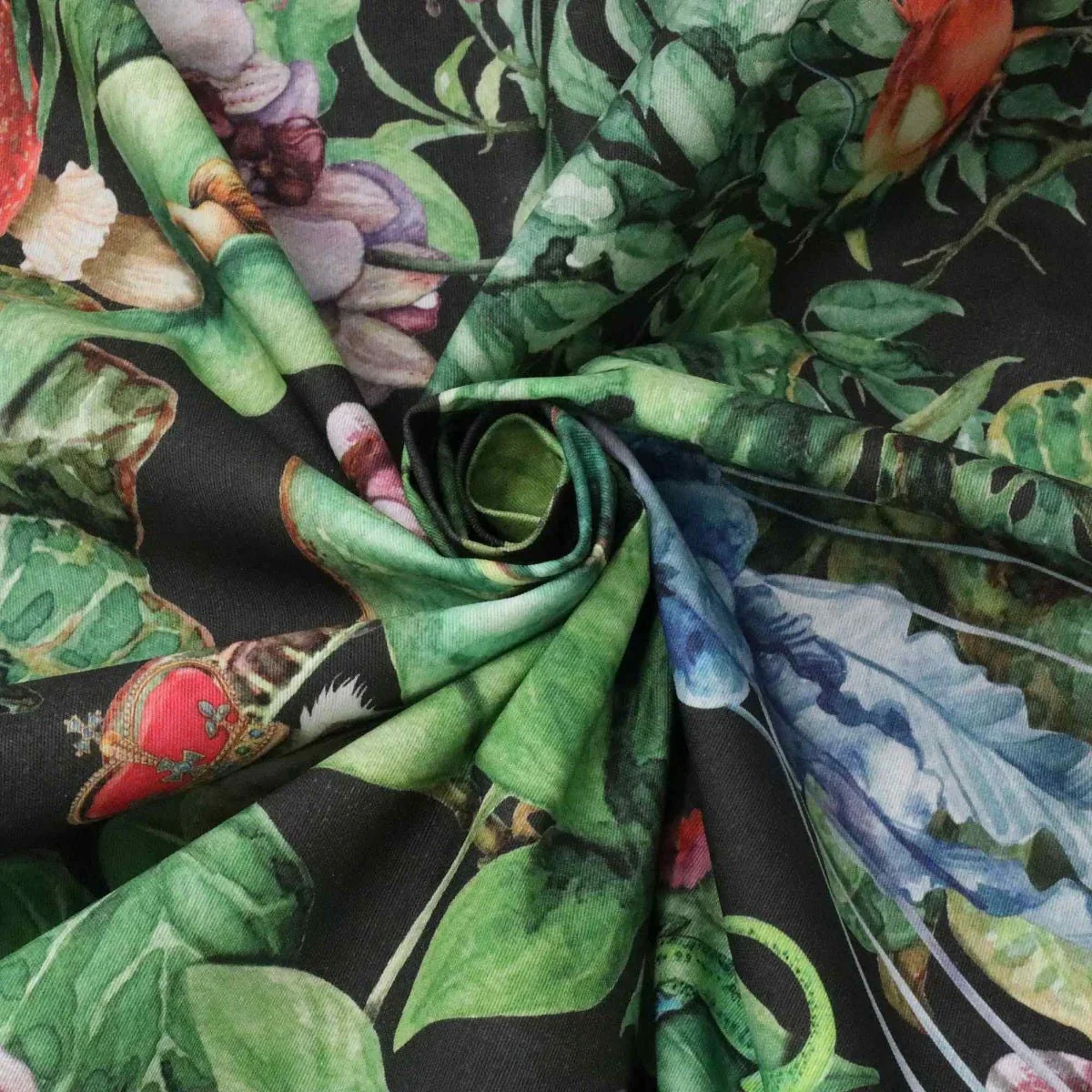 Tropical Monkey Outdoor Fabric - Image 3