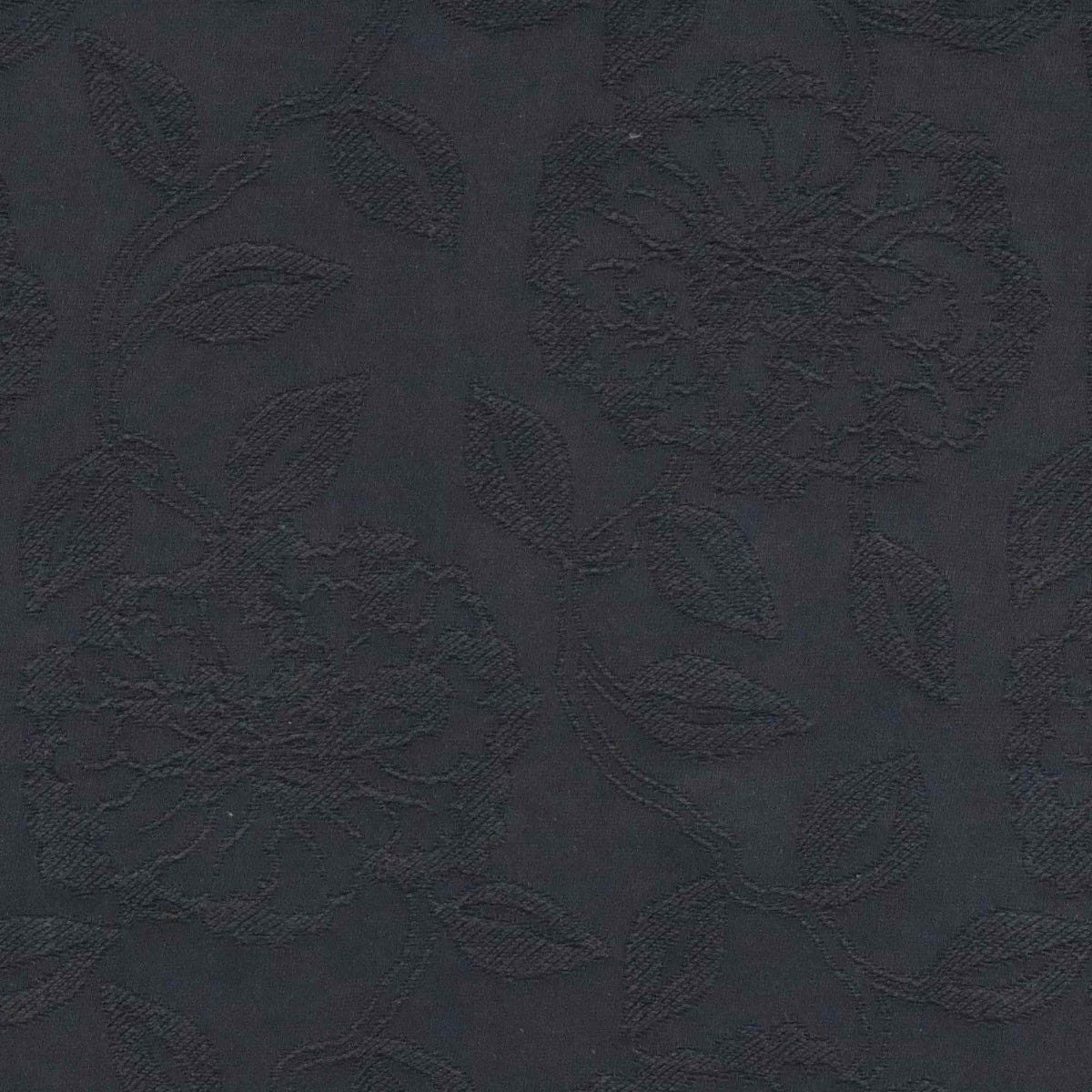 Clearance Villa Nova Antibes Washable Black Cotton Fabric - Image 6