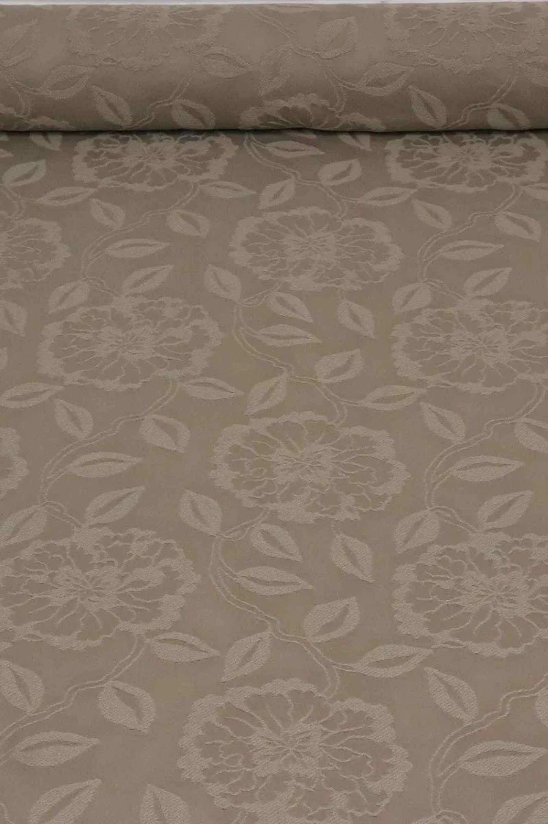Clearance Villa Nova Antibes Washable Noisette Cotton Fabric - Image 2