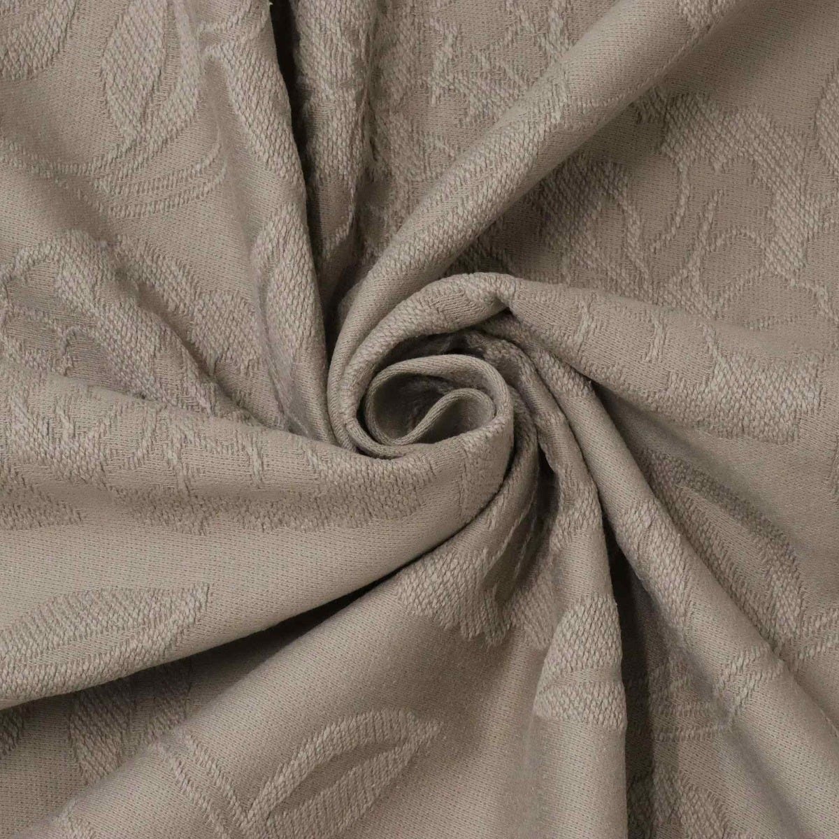 Clearance Villa Nova Antibes Washable Shale Cotton Fabric - Image 2