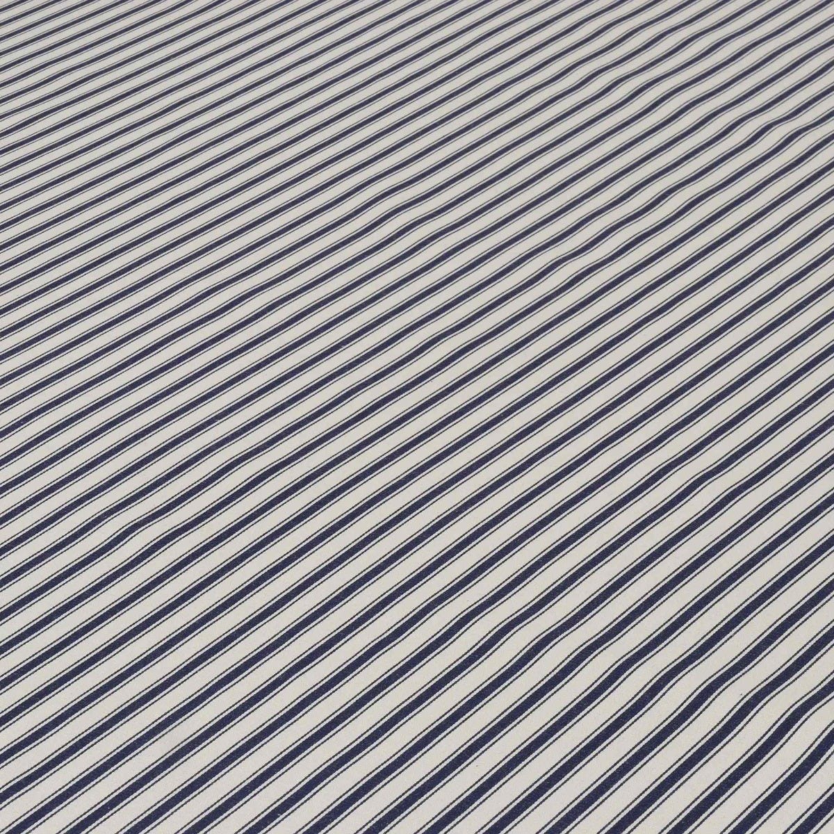 Vintage Deck Stripe Navy 100% Cotton Fabric - Image 3