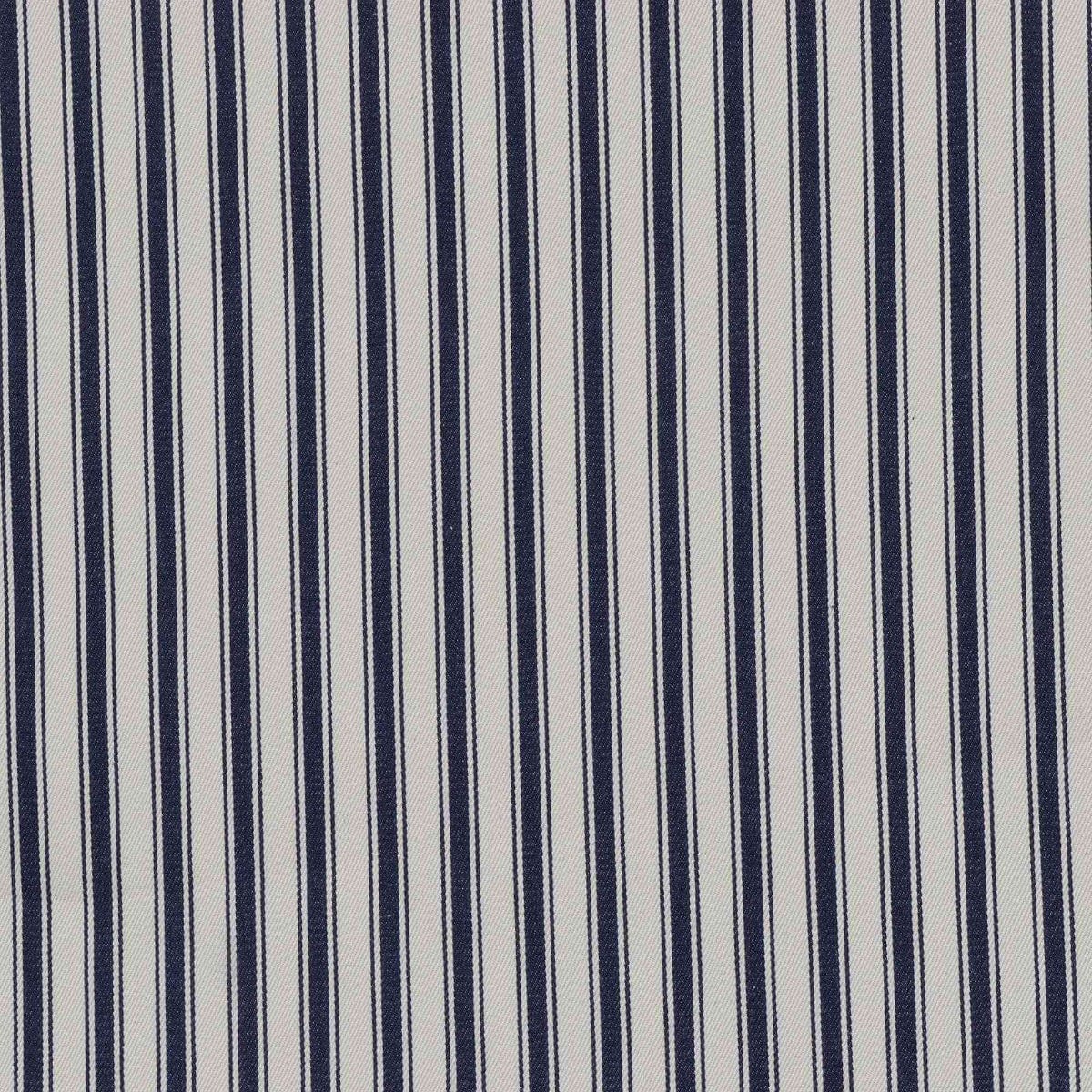 Vintage Deck Stripe Navy 100% Cotton Fabric - Image 7