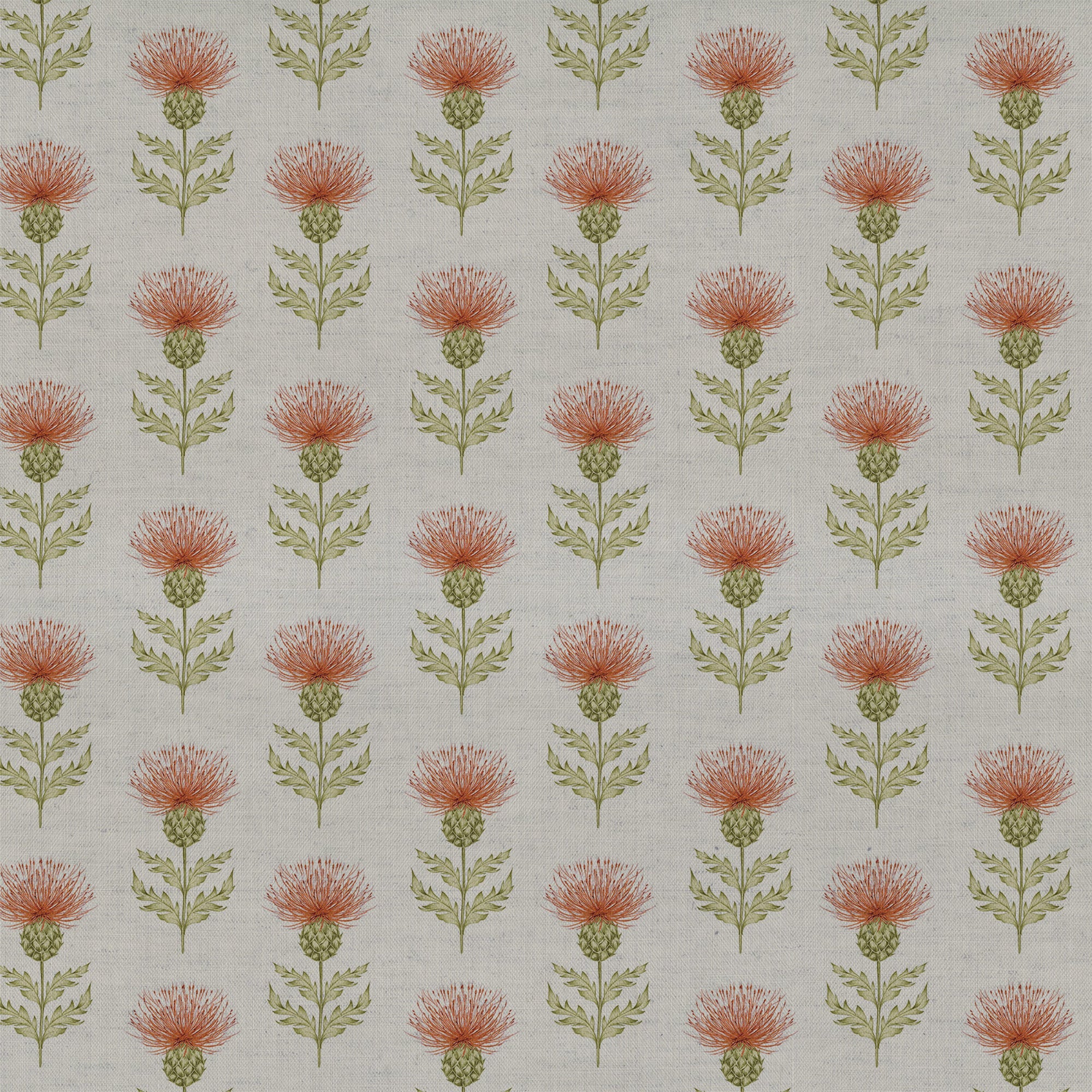 Voyage Blair Rust Fabric - Image 4