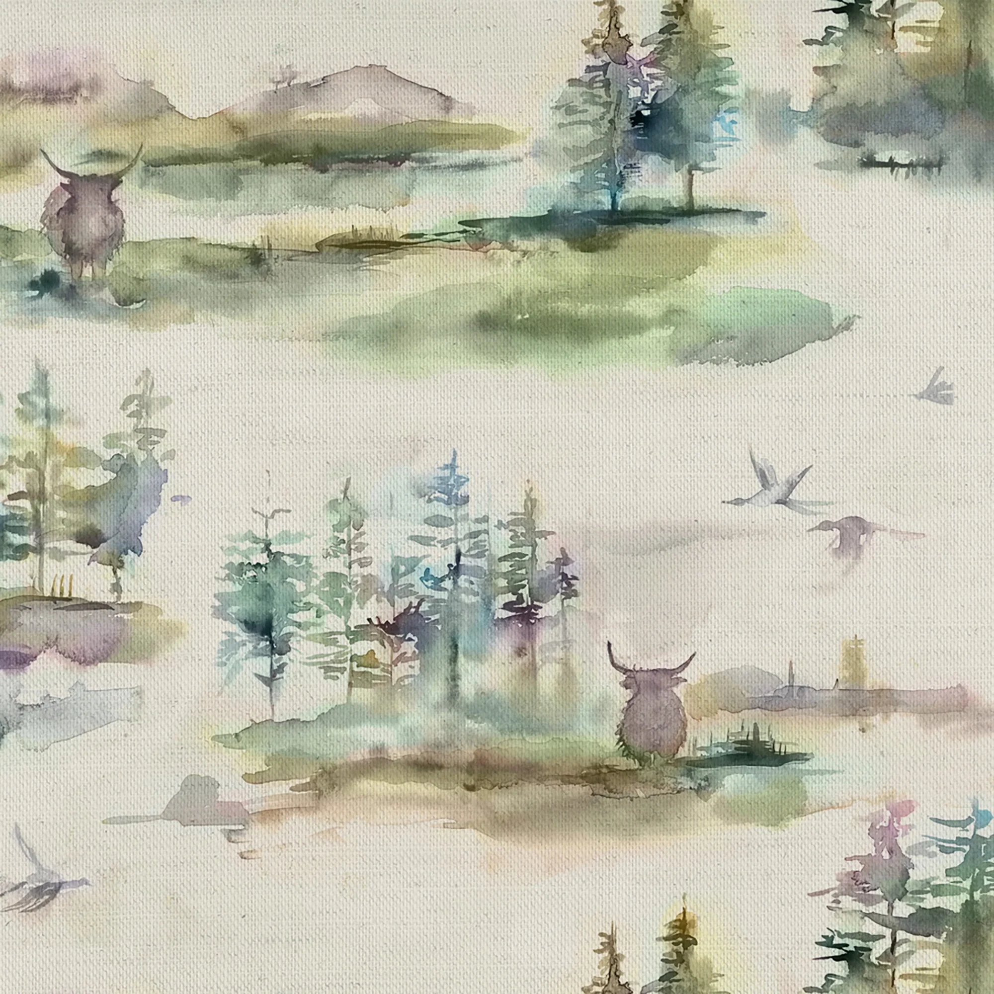 Voyage Caledonian Forest Topaz Fabric - Image 2
