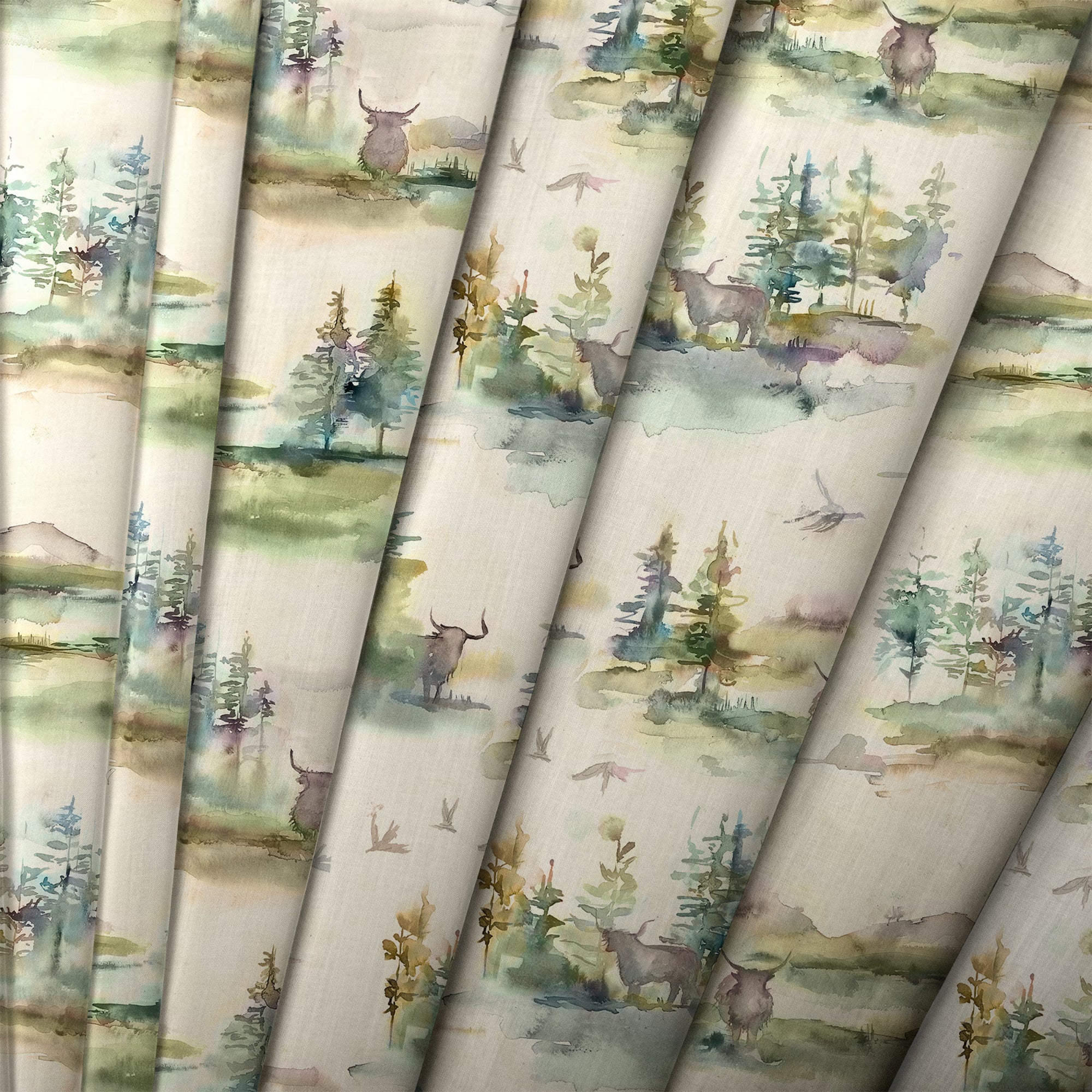 Voyage Caledonian Forest Topaz Fabric - Image 3