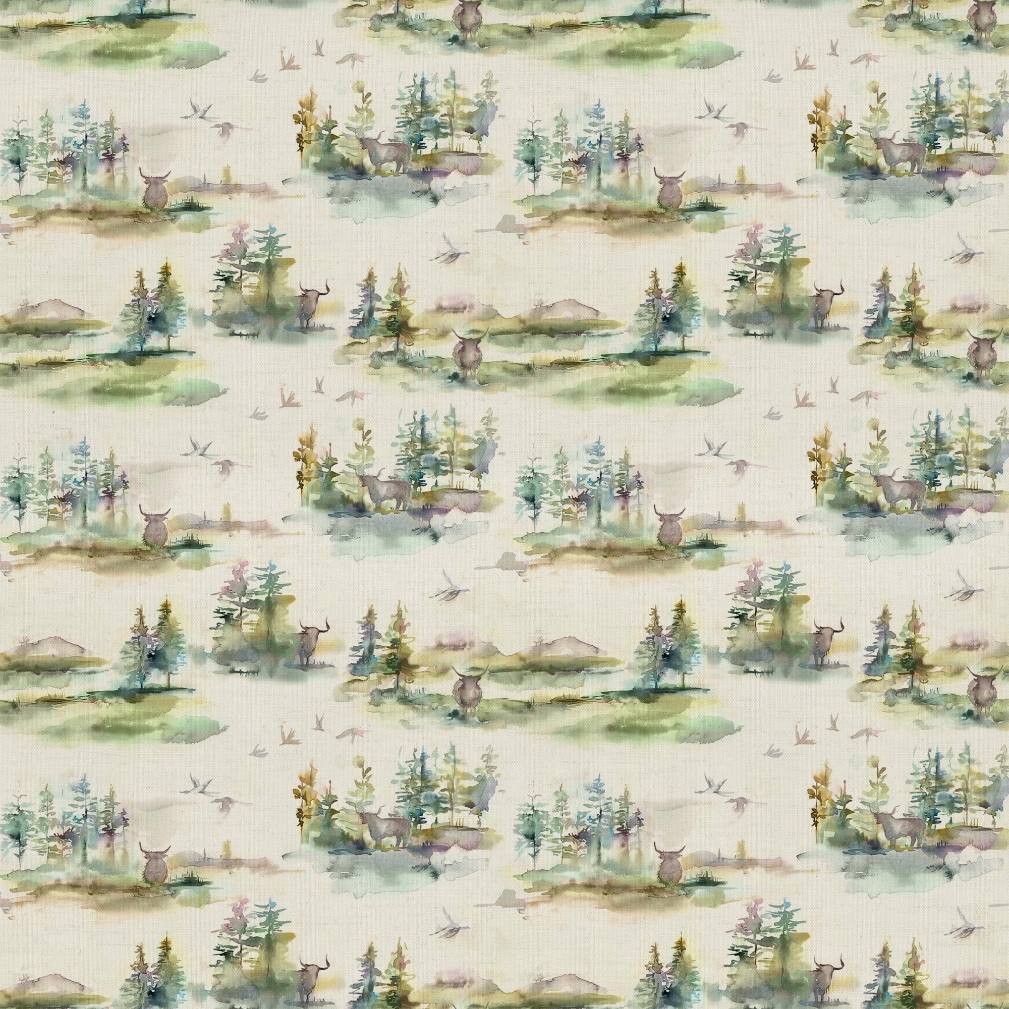 Voyage Caledonian Forest Topaz Fabric - Image 5