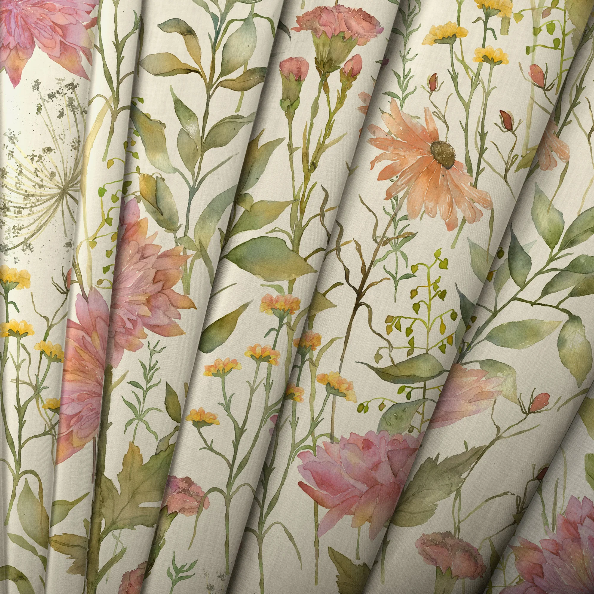 Voyage Delamere Blossom Fabric - Image 3