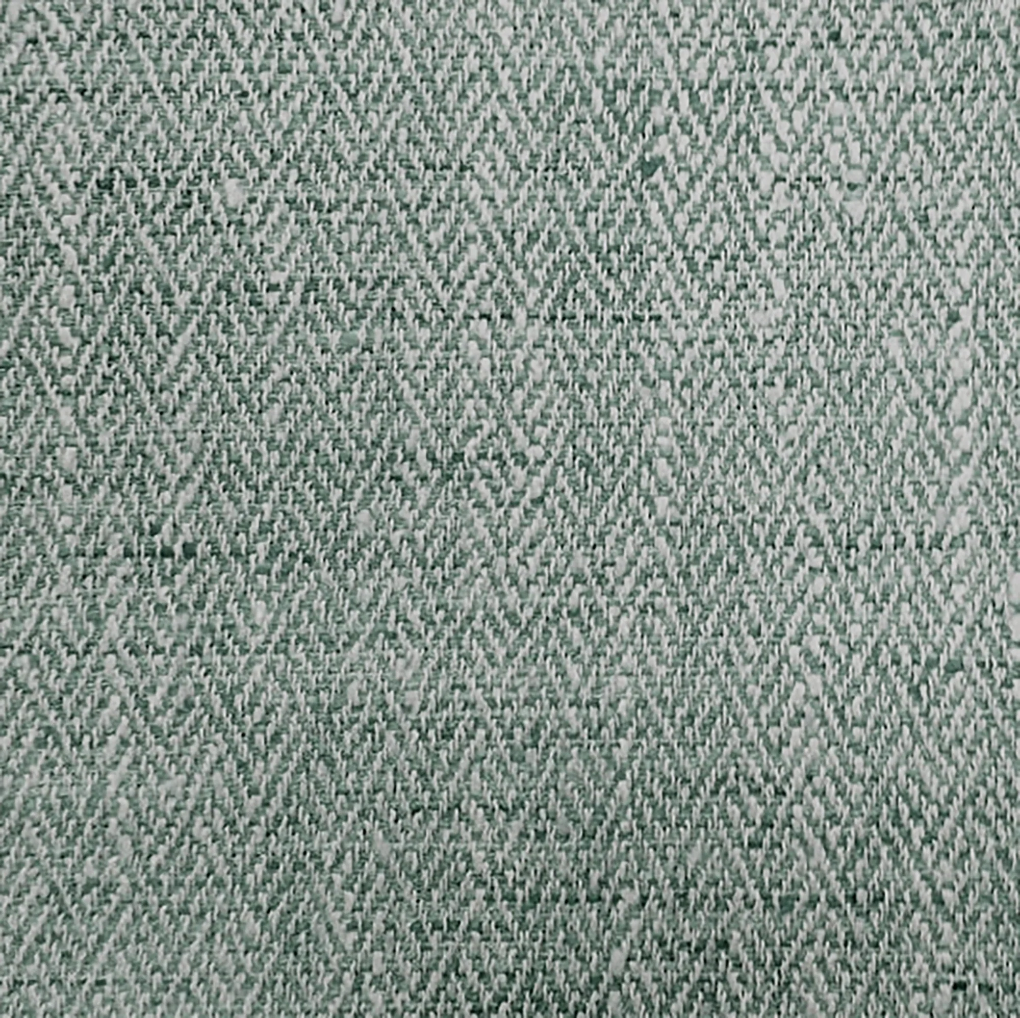 Voyage Jedburgh Herringbone Teal Fabric - Image 4