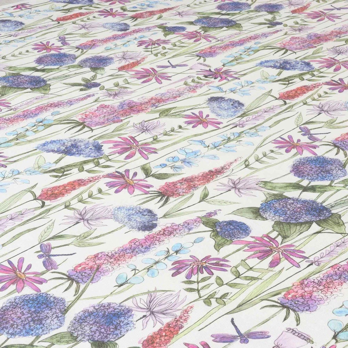 Voyage Maison Florabunda Bluebell Ecru Fabric - Image 4