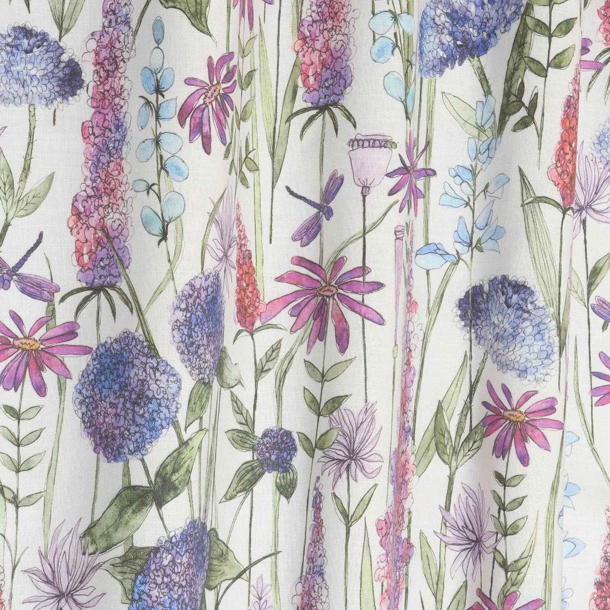 Voyage Maison Florabunda Bluebell Ecru Fabric - Image 6