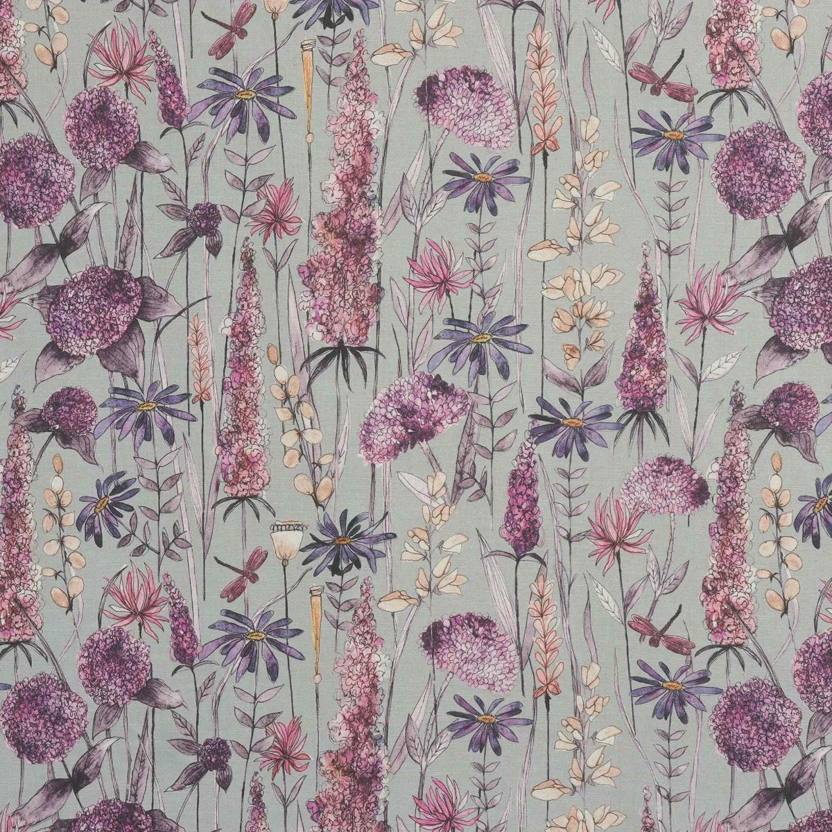 Voyage Maison Florabunda Fuschia Fabric - Image 7
