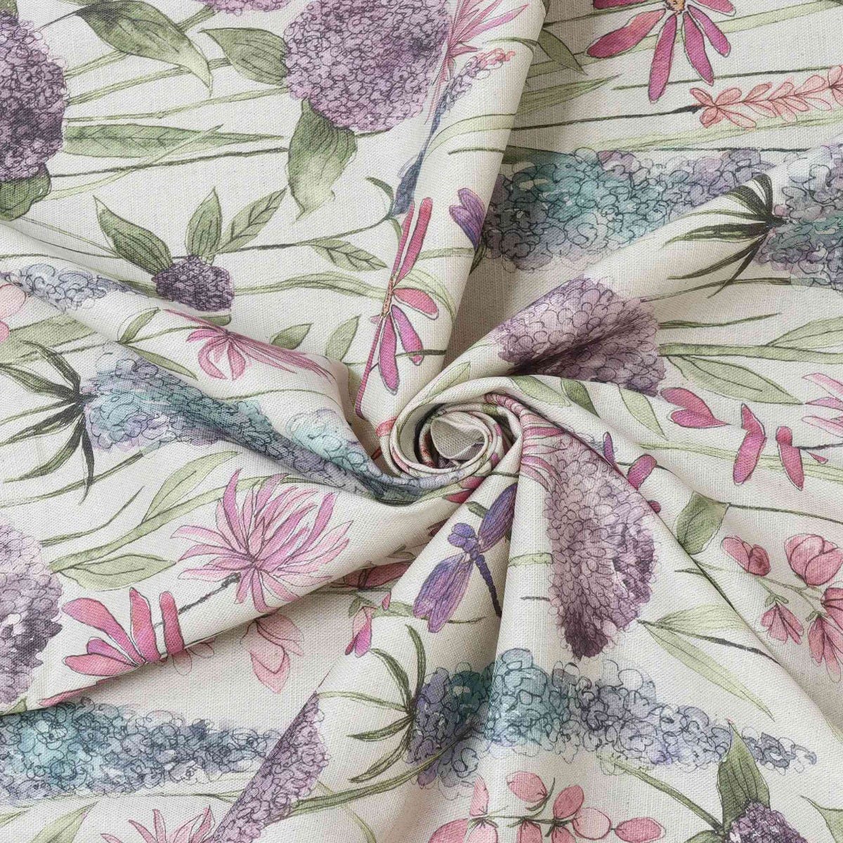 Voyage Maison Florabunda Verde Cream Fabric - Image 3