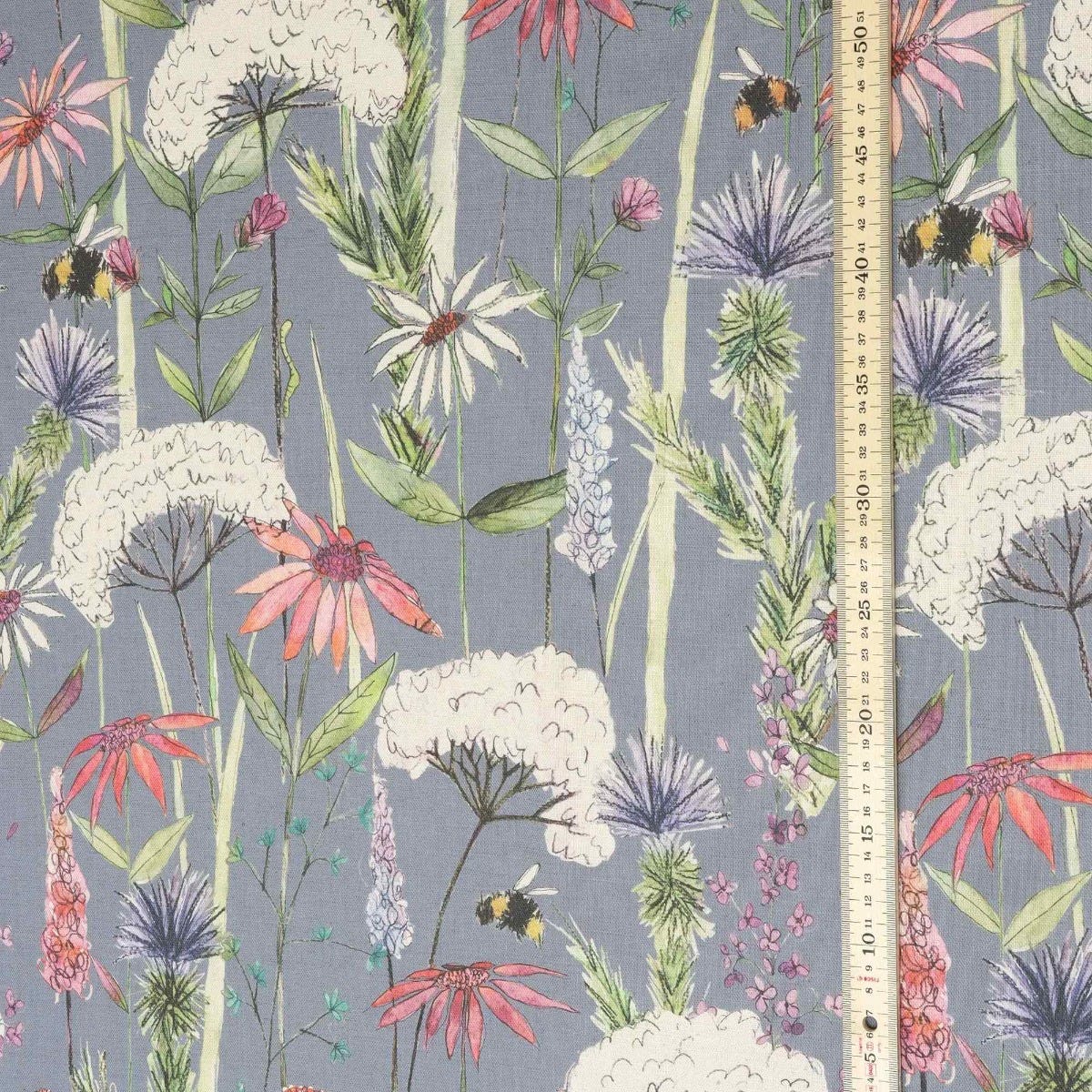 Voyage Maison Hermione Indigo Fabric - Image 5