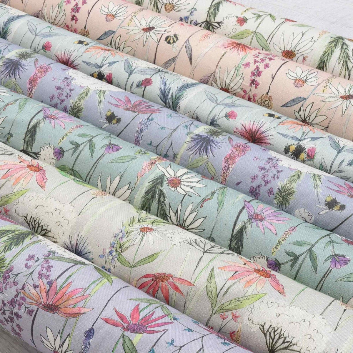 Voyage Maison Hermione Indigo Fabric - Image 7