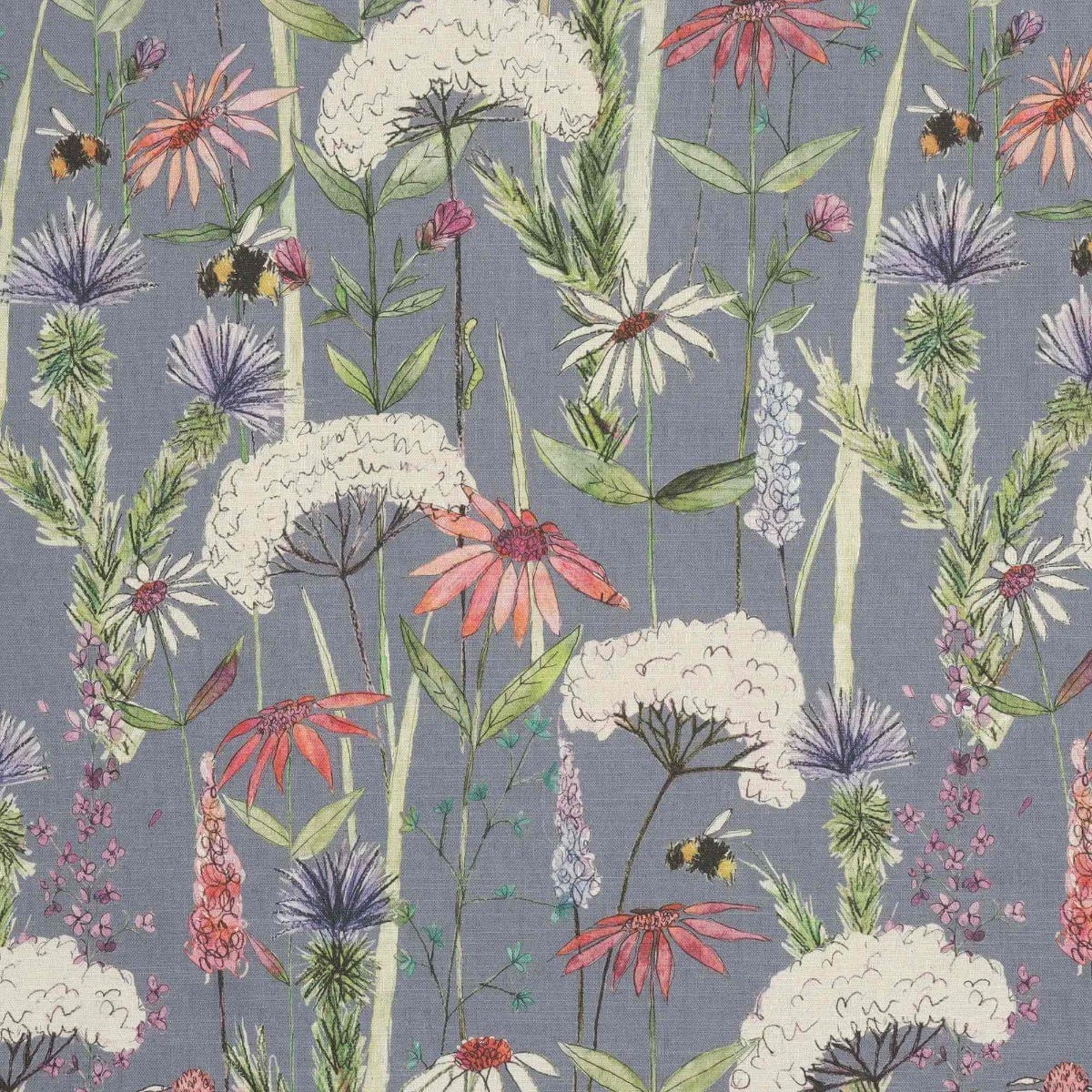 Voyage Maison Hermione Indigo Fabric - Image 8