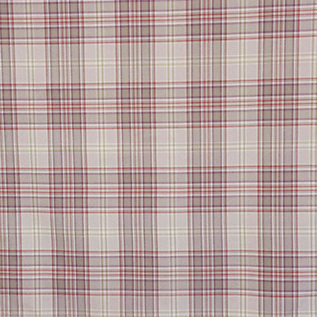 Voyage Maison Lythmore Plum Check Fabric - Image 8
