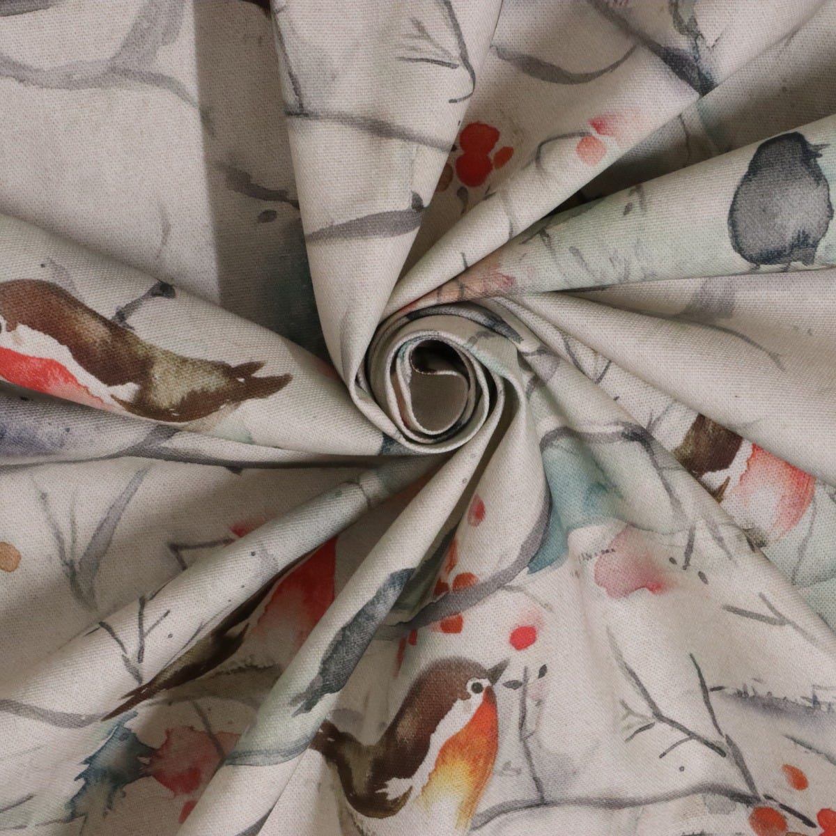 Voyage Maison Snowy Song Linen Fabric - Image 3