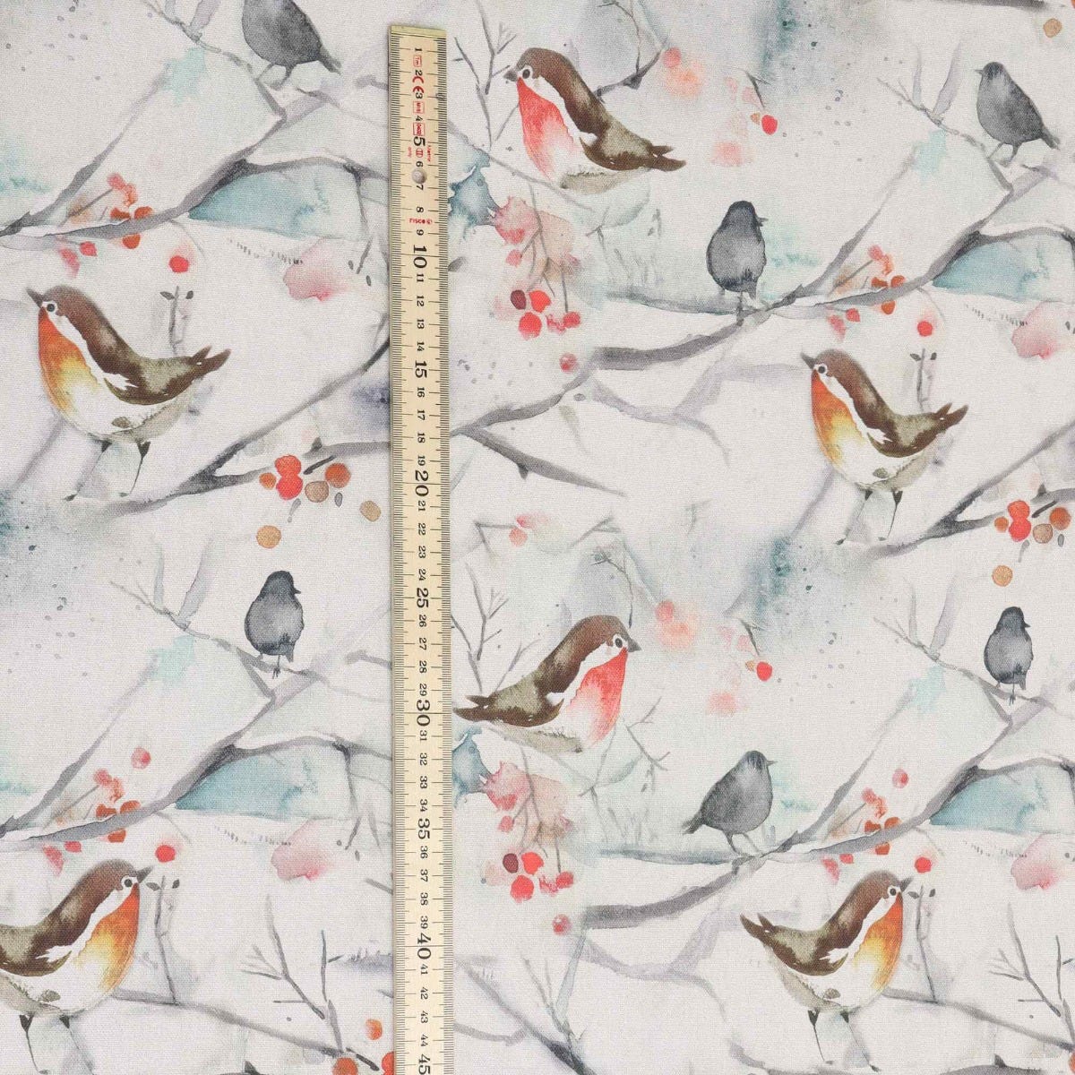 Voyage Maison Snowy Song White Fabric - Image 5